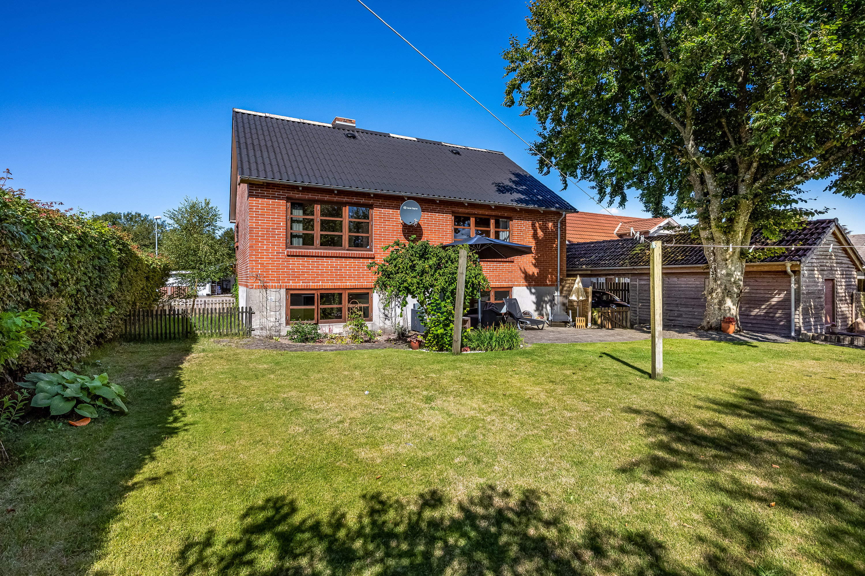 Fremhævet ejendommen billede i fuldskærmstilstand. Billede af Sognstrupvej 5, Nr Felding, 7500 Holstebro