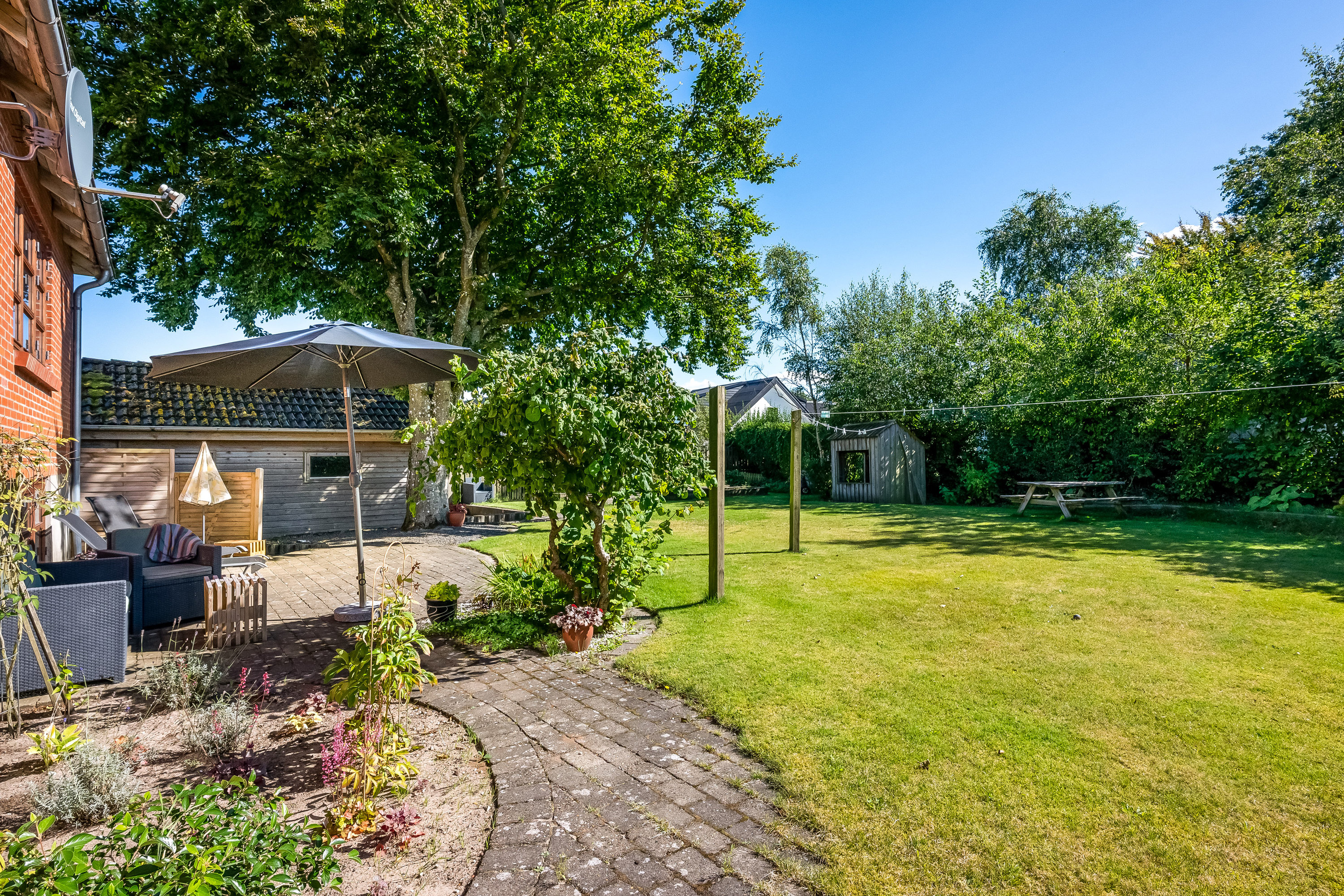 Fremhævet have billede i fuldskærmstilstand. Billede af Sognstrupvej 5, Nr Felding, 7500 Holstebro