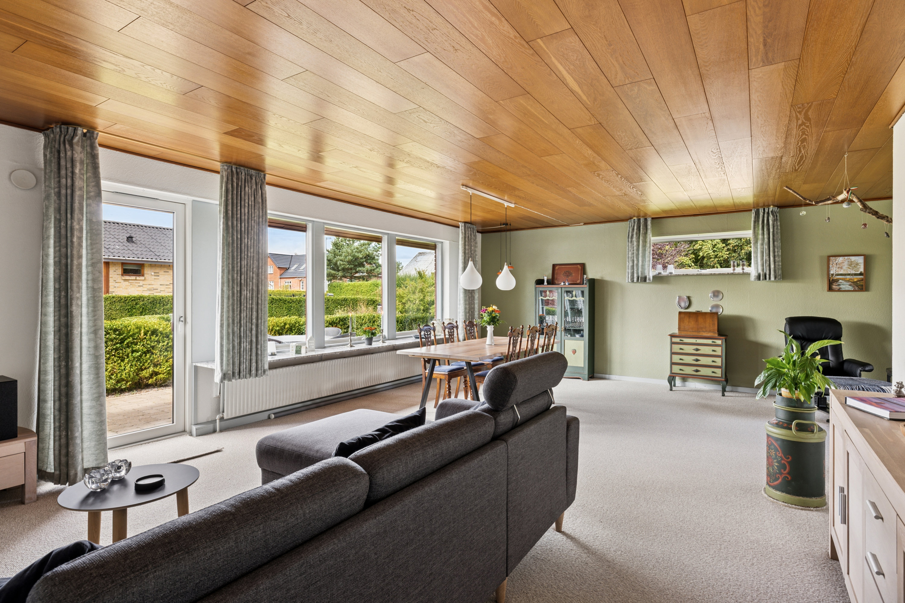 Fremhævet stue billede i fuldskærmstilstand. Billede af Norupvej 9, Vammen, 8830 Tjele