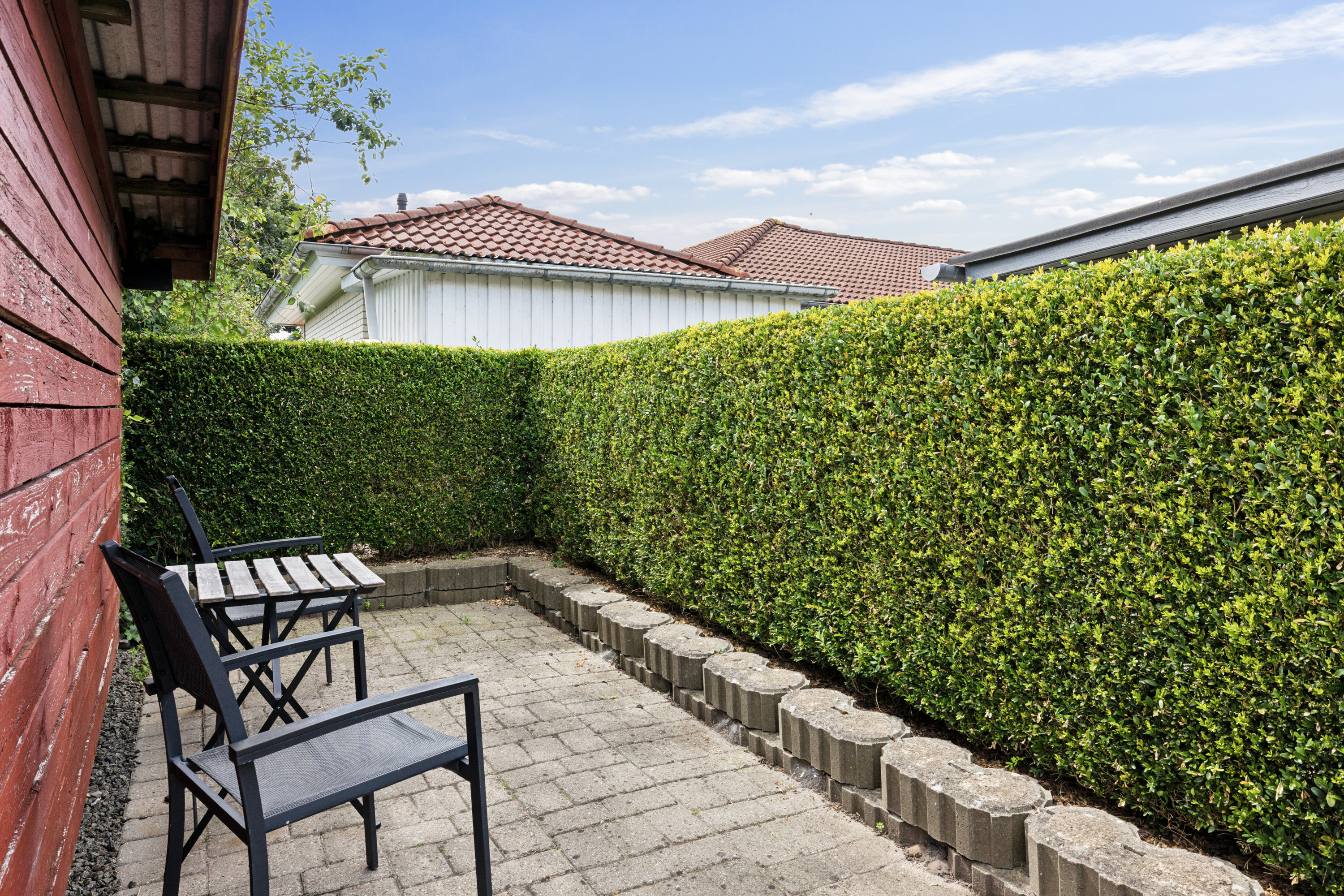 Fremhævet terrasse billede i fuldskærmstilstand. Billede af Norupvej 9, Vammen, 8830 Tjele