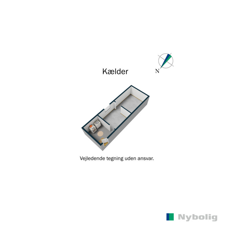 Plantegninger billede af Blegindvej 77B, Blegind, 8362 Hørning