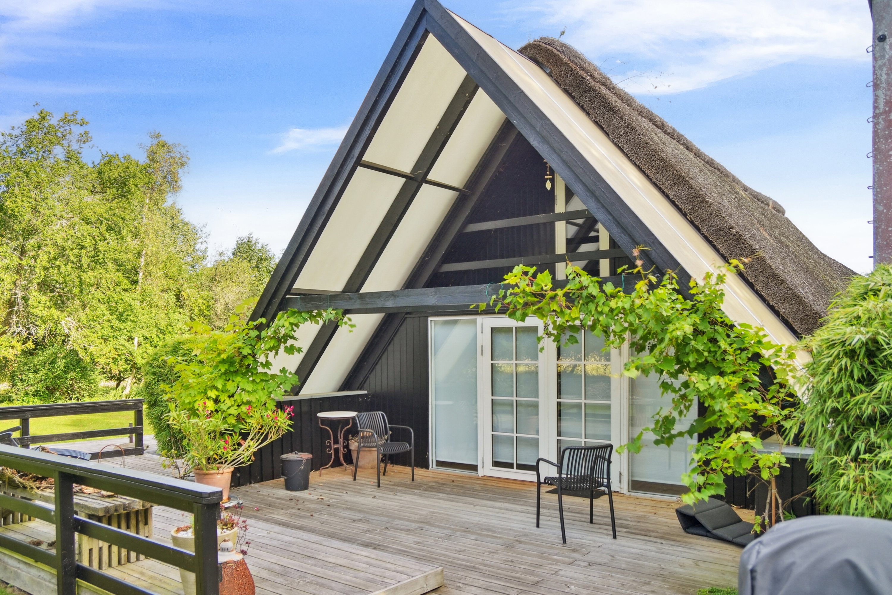 Fremhævet set fra haven billede i fuldskærmstilstand. Billede af Botoften 47, Botofte, 5953 Tranekær