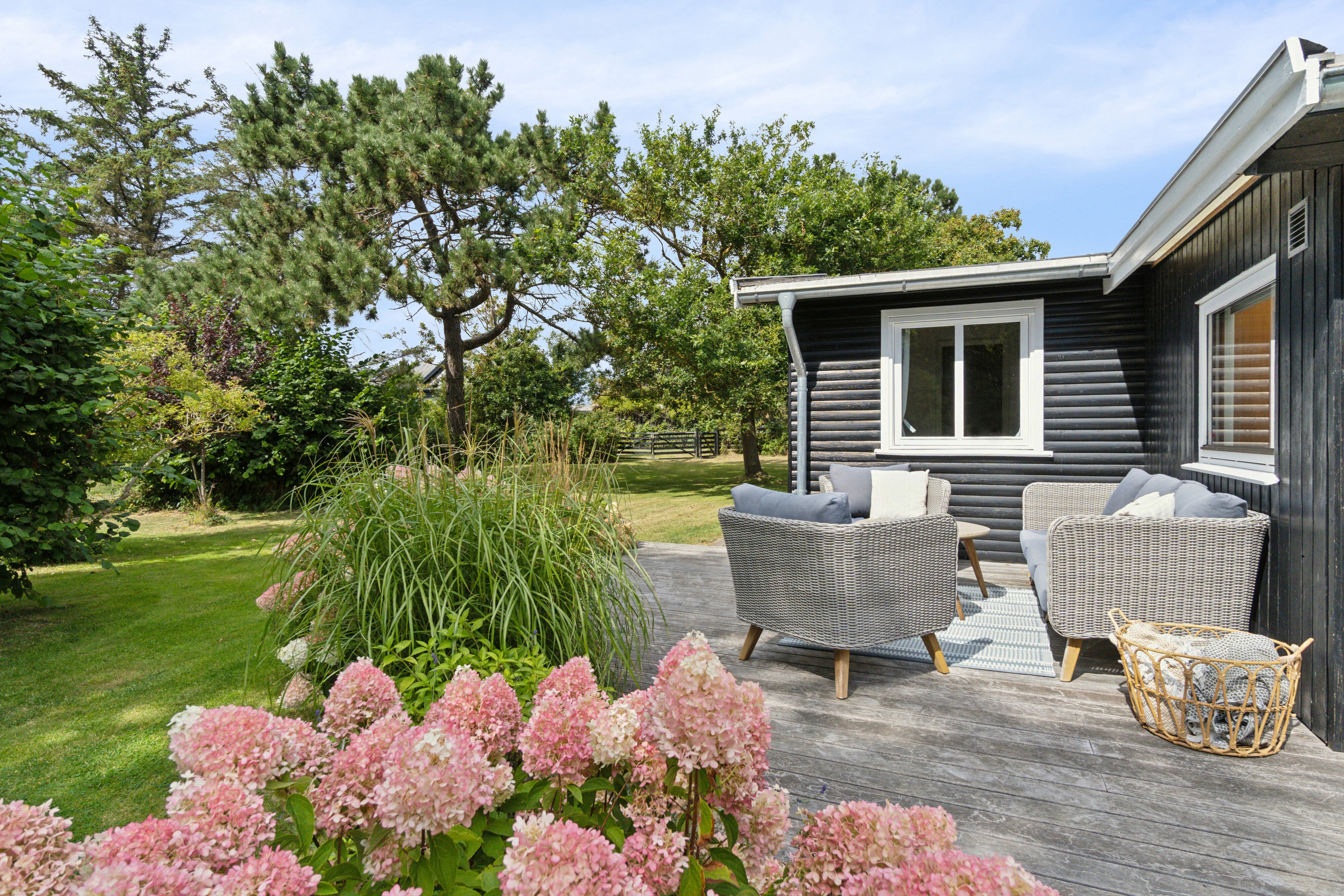 Fremhævet terrasse billede i fuldskærmstilstand. Billede af Klintevej 28, Hald Strand, 3390 Hundested