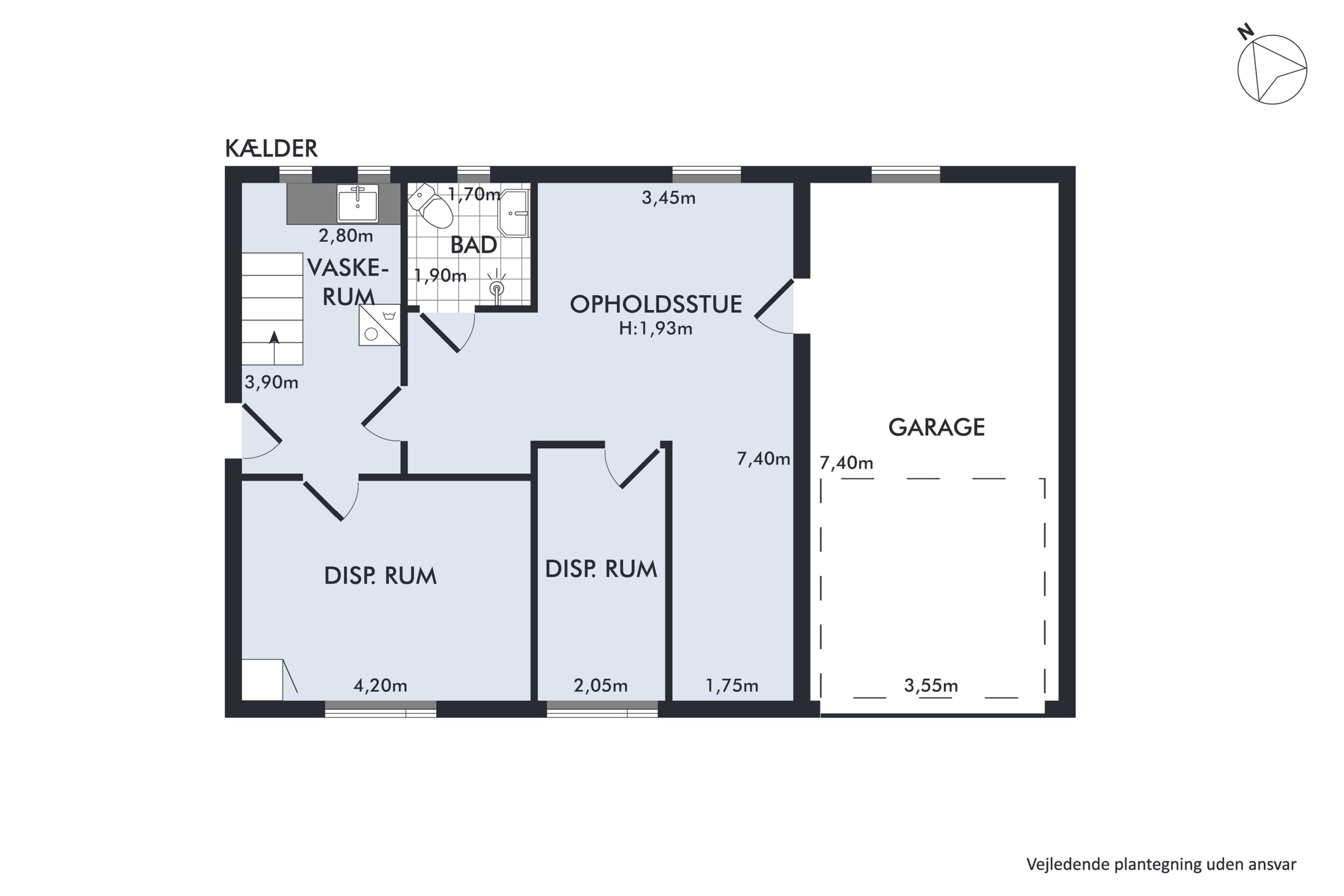 Plantegninger billede af Mølleengen 8, 8850 Bjerringbro