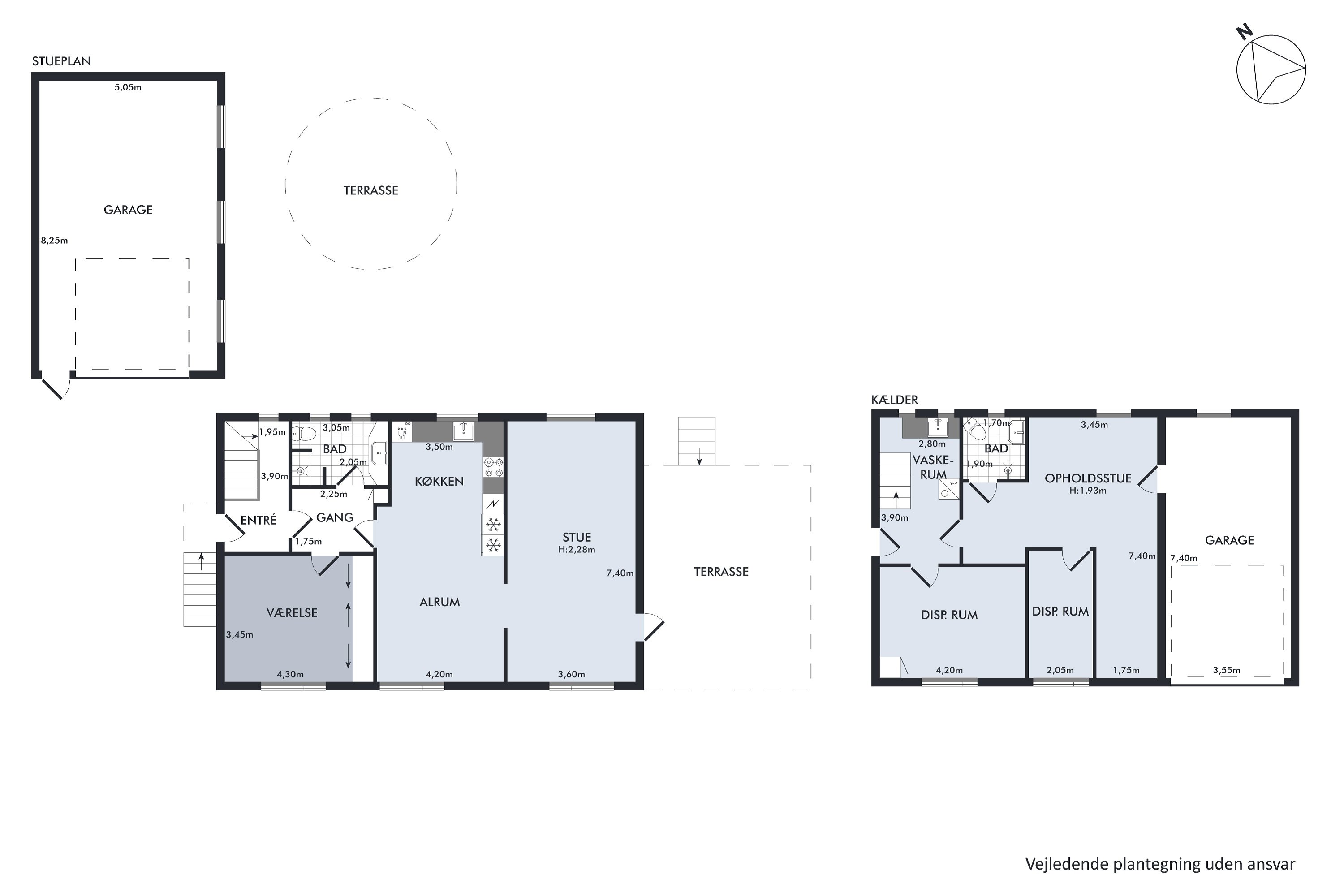 Plantegninger billede af Mølleengen 8, 8850 Bjerringbro