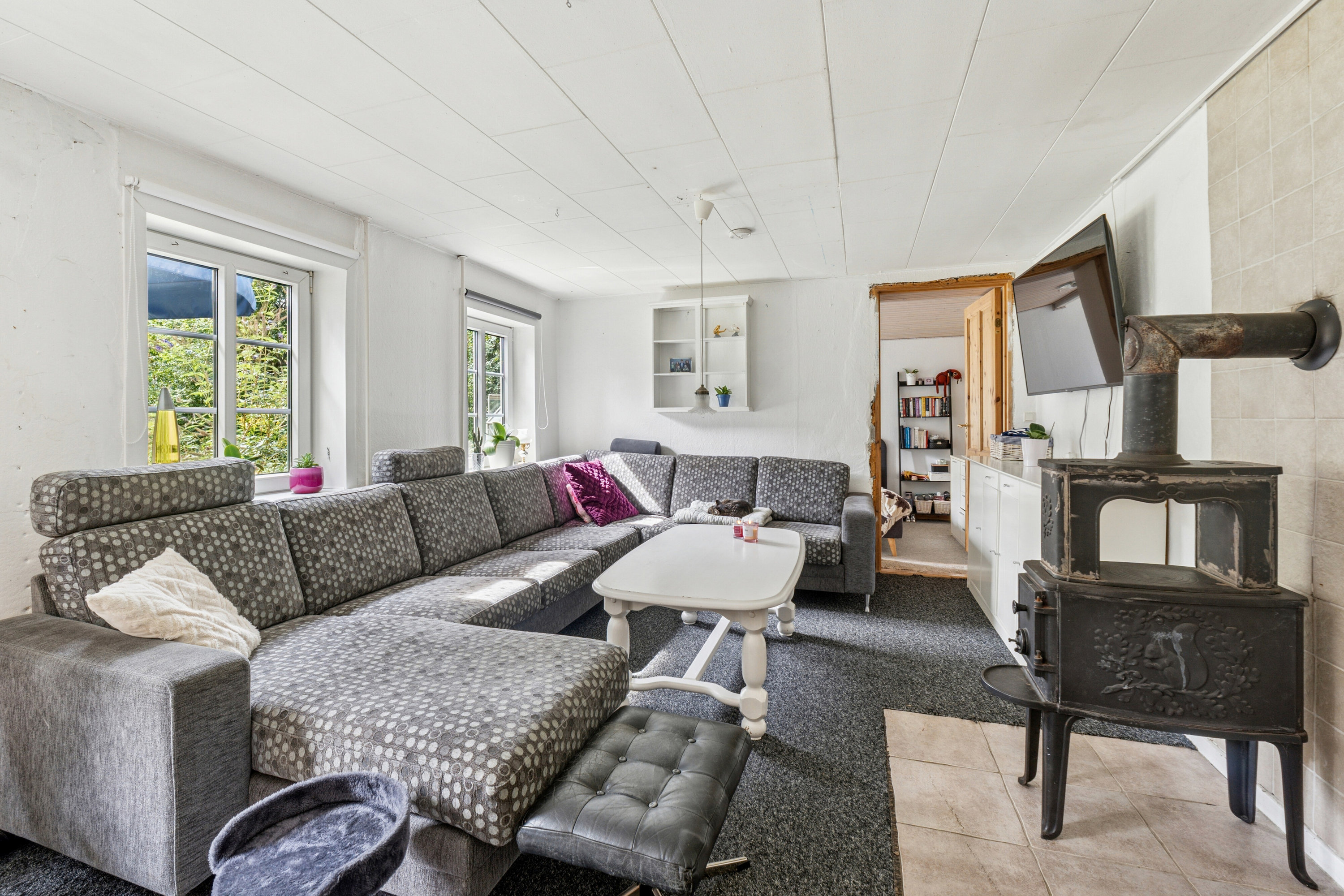 Miniaturebillede 1: stue. Billede af Nørremark 1, Sdr Hygum, 6630 Rødding