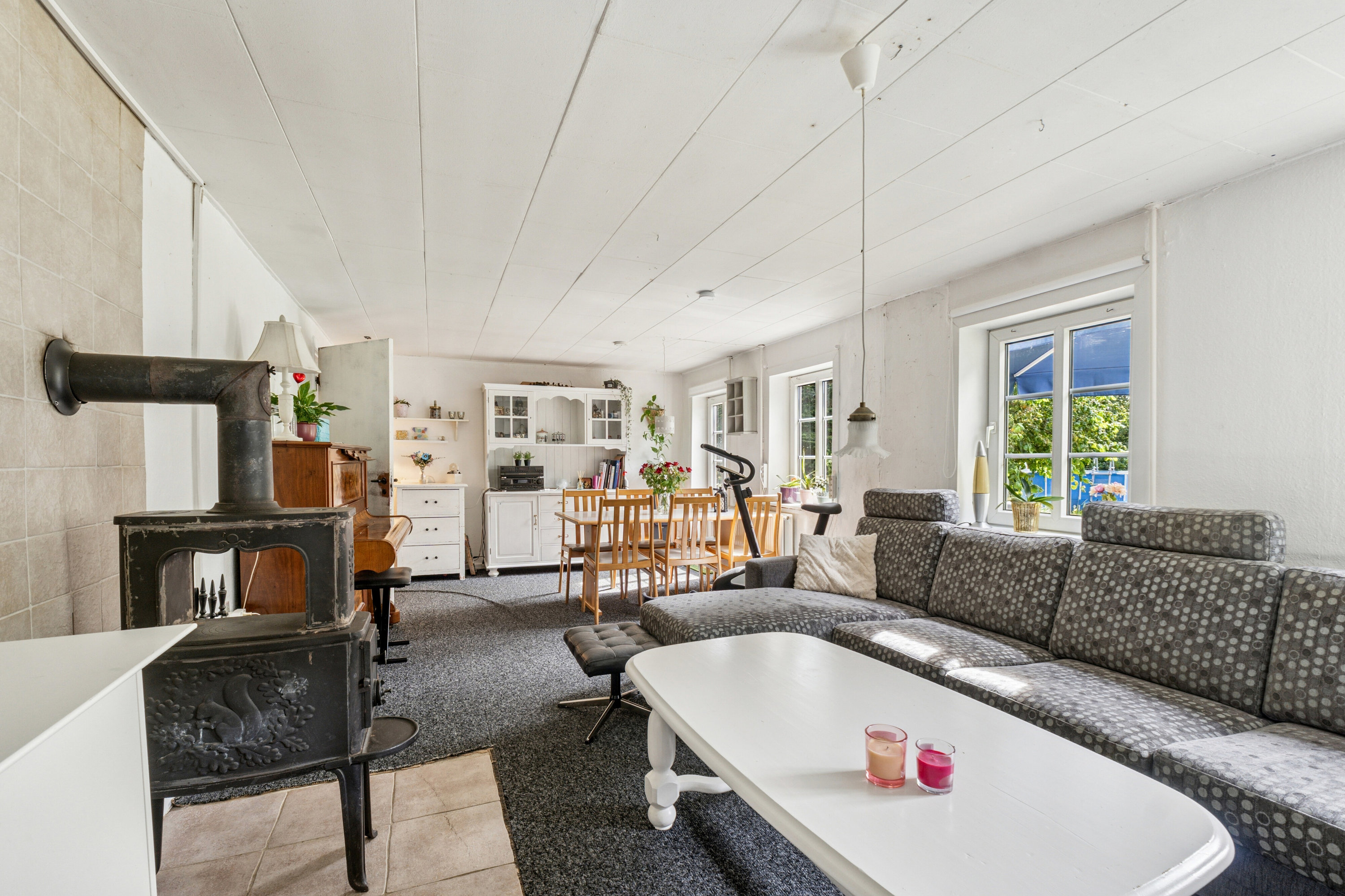 Miniaturebillede 2: stue. Billede af Nørremark 1, Sdr Hygum, 6630 Rødding