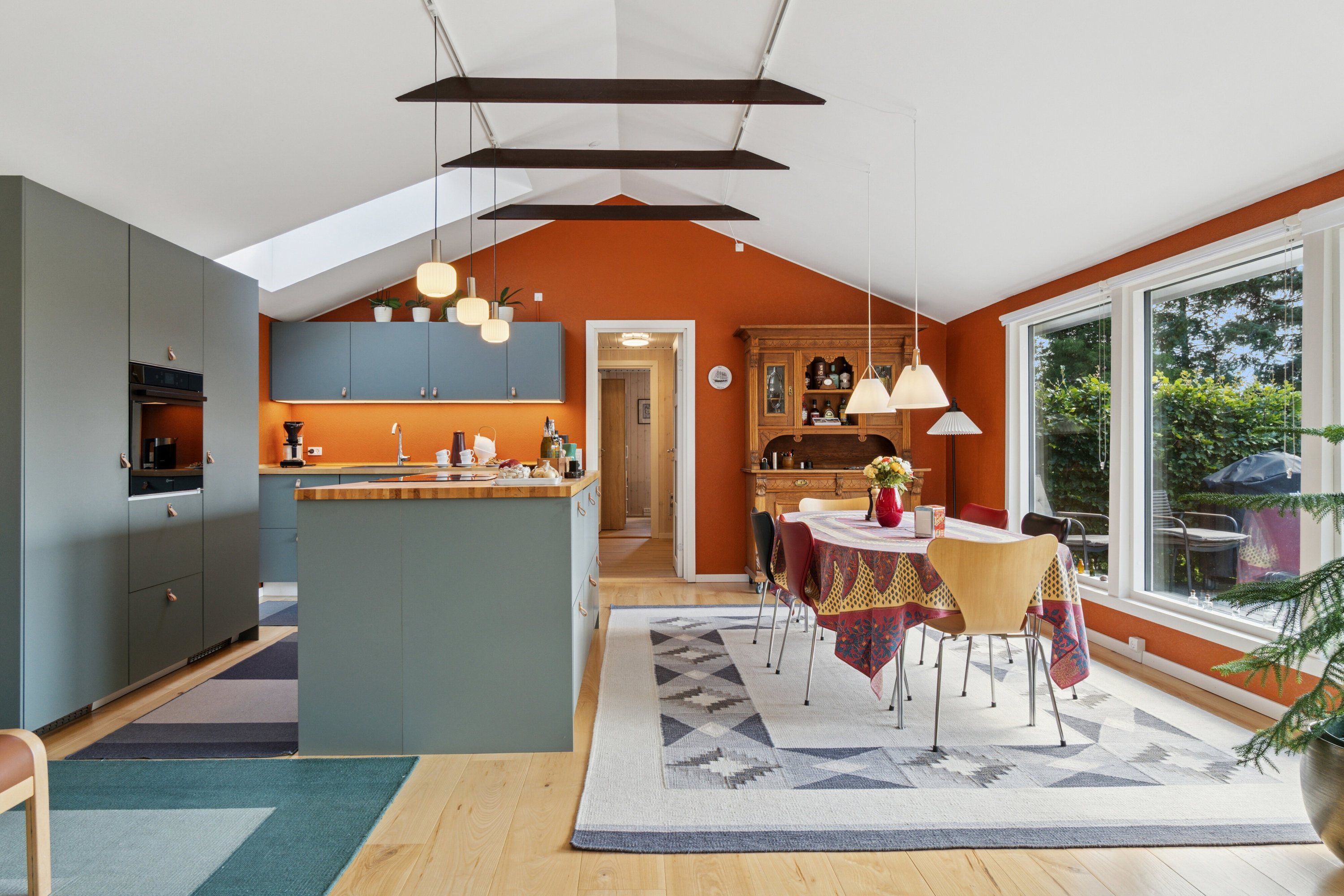 Fremhævet køkken billede i fuldskærmstilstand. Billede af Petrine Sonnesvej 9, Evetofte, 3370 Melby