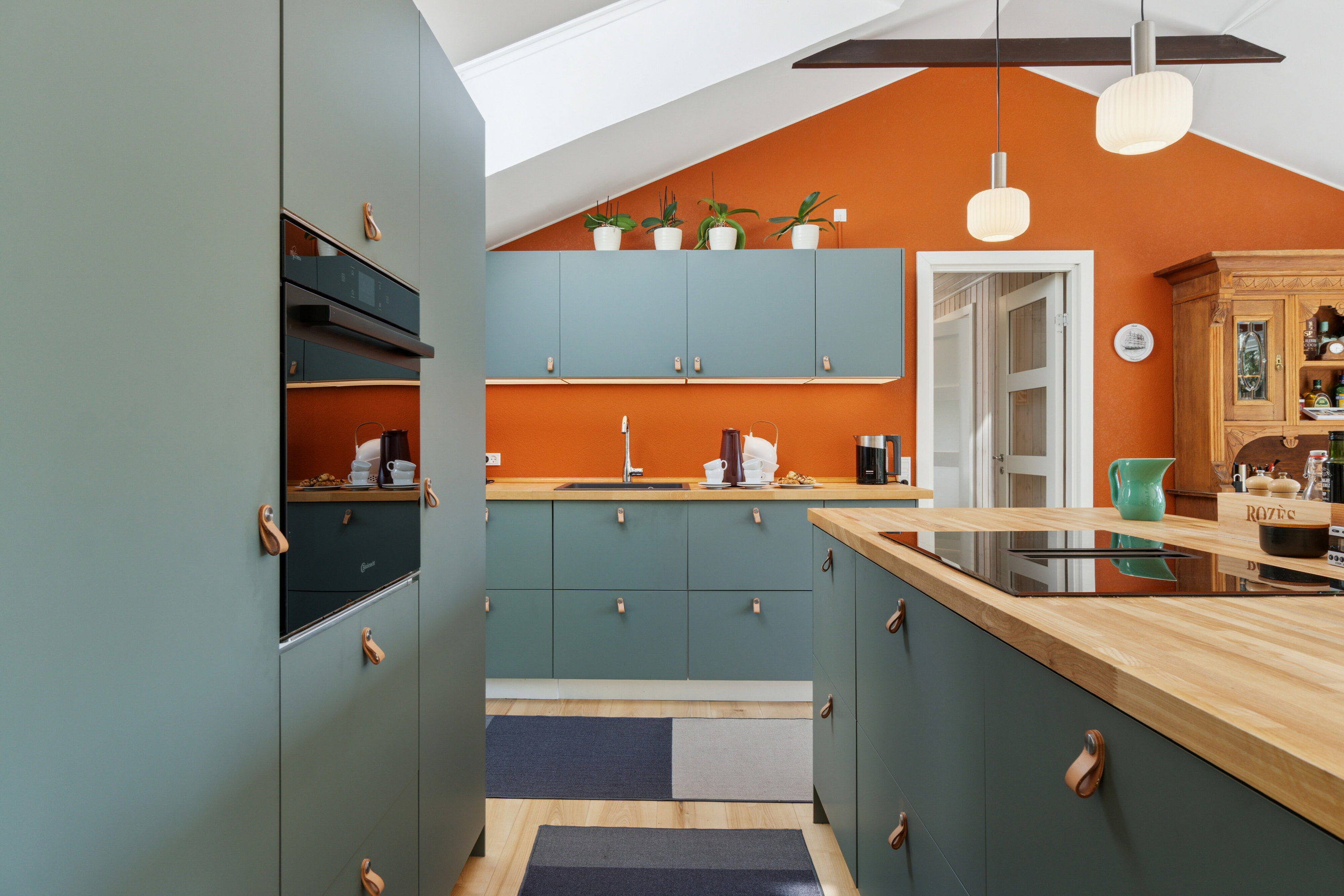 Fremhævet køkken billede i fuldskærmstilstand. Billede af Petrine Sonnesvej 9, Evetofte, 3370 Melby