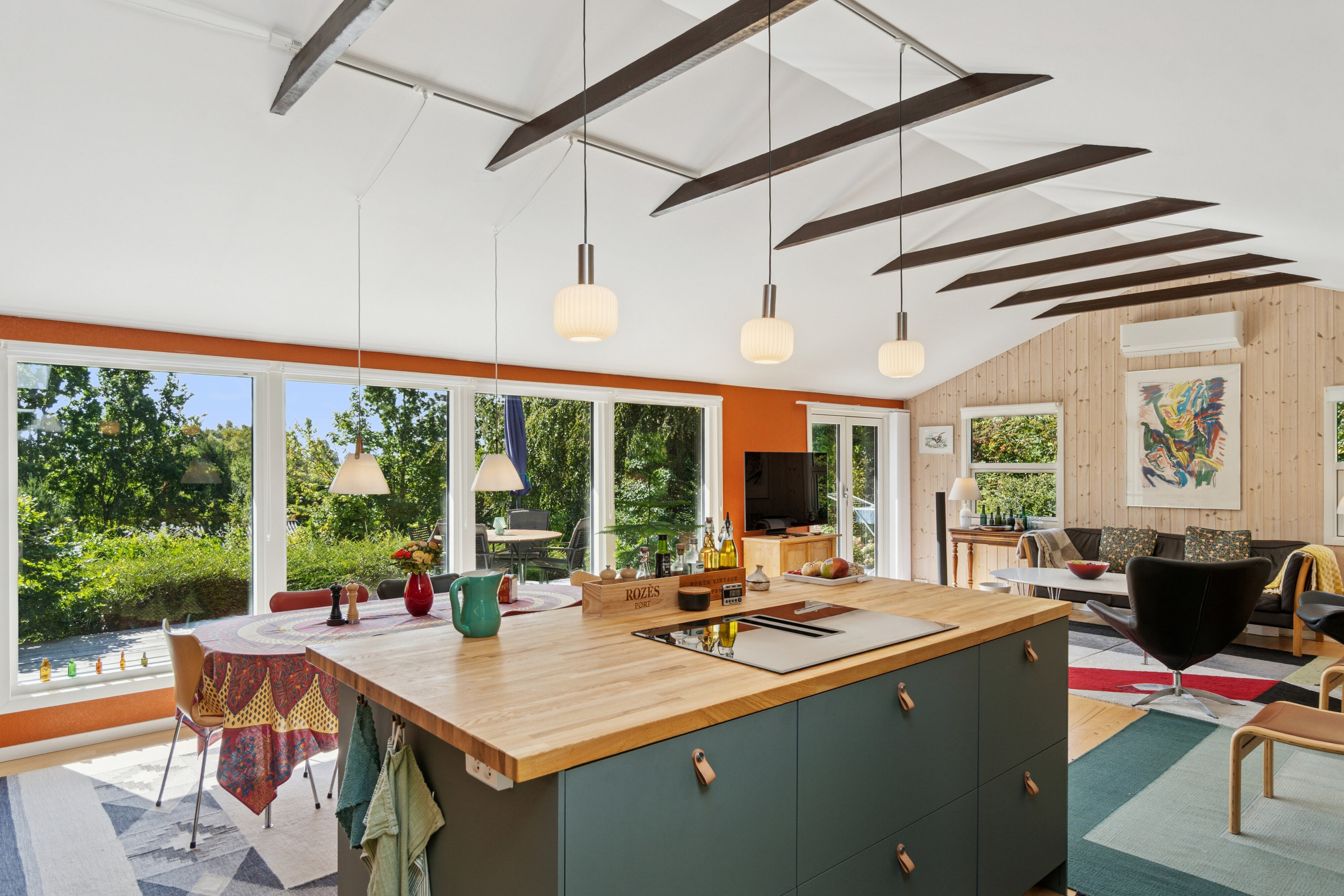 Fremhævet køkken billede i fuldskærmstilstand. Billede af Petrine Sonnesvej 9, Evetofte, 3370 Melby