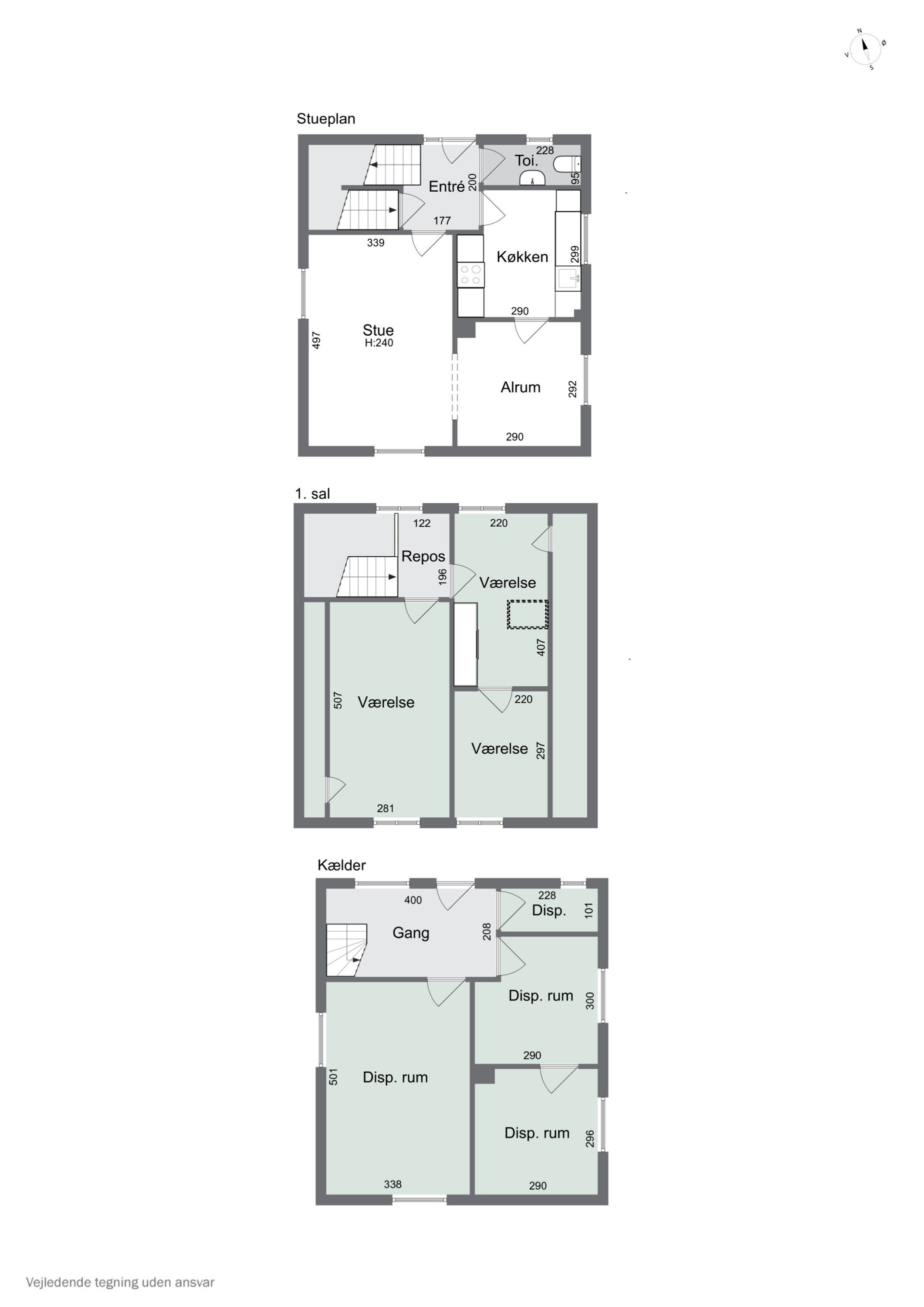 Plantegninger billede af Ørbækvej 139, Tved, 5700 Svendborg