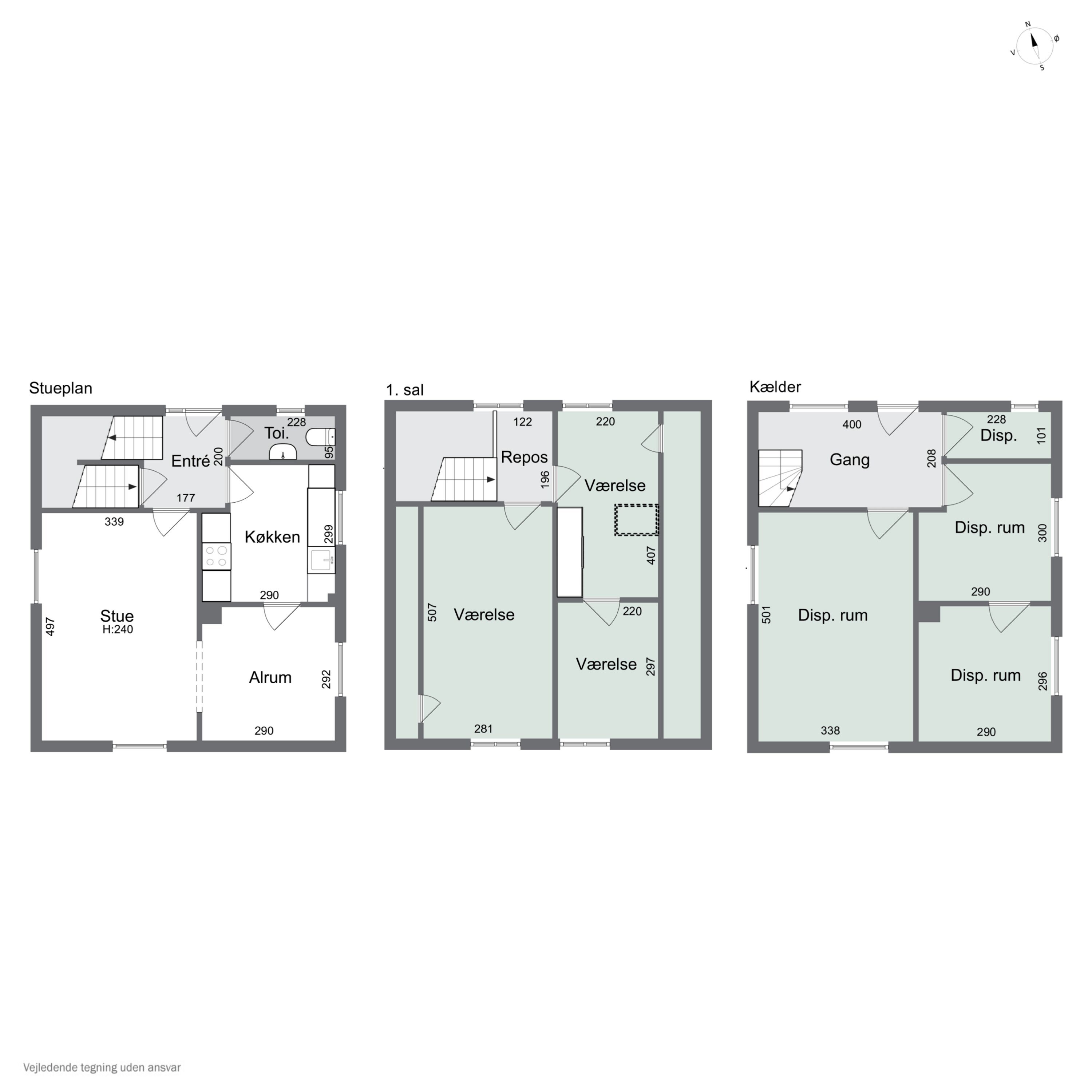 Plantegninger billede af Ørbækvej 139, Tved, 5700 Svendborg