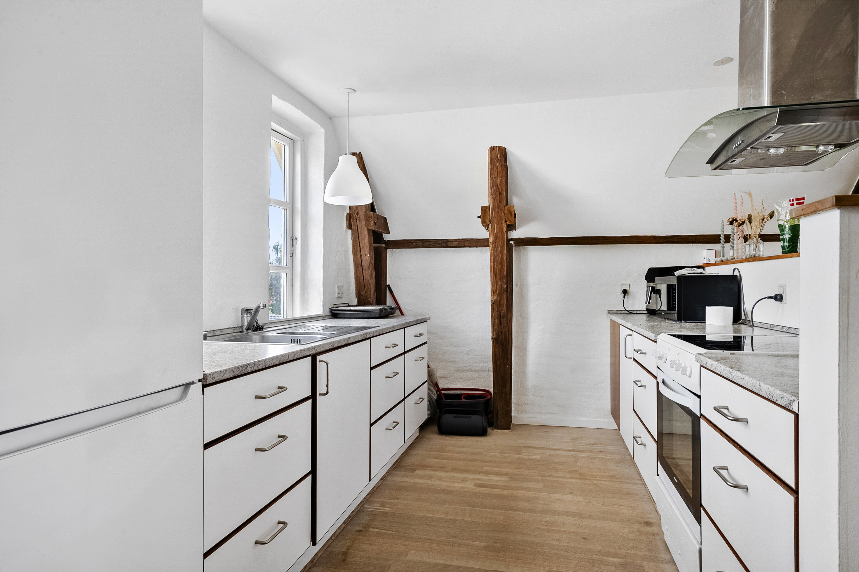 Fremhævet køkken billede i fuldskærmstilstand. Billede af Blegindvej 77B, Blegind, 8362 Hørning