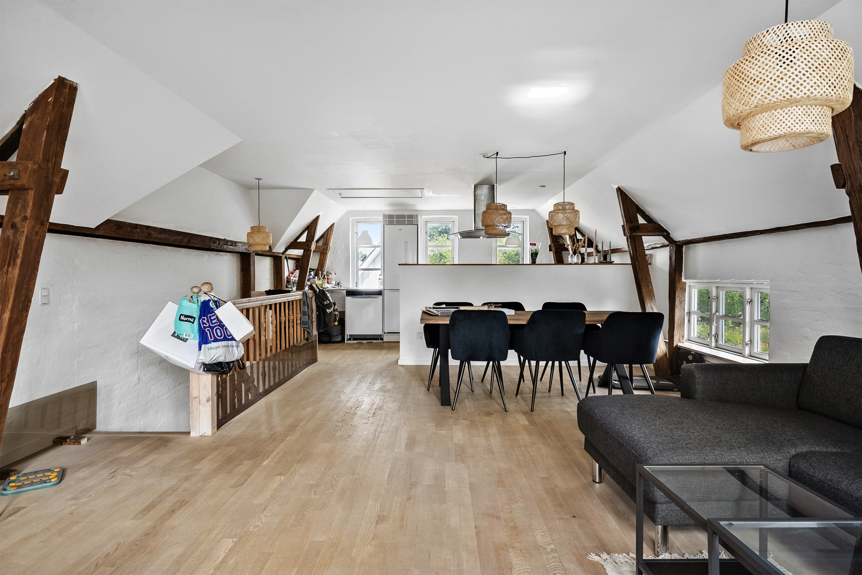 Fremhævet stue billede i fuldskærmstilstand. Billede af Blegindvej 77B, Blegind, 8362 Hørning