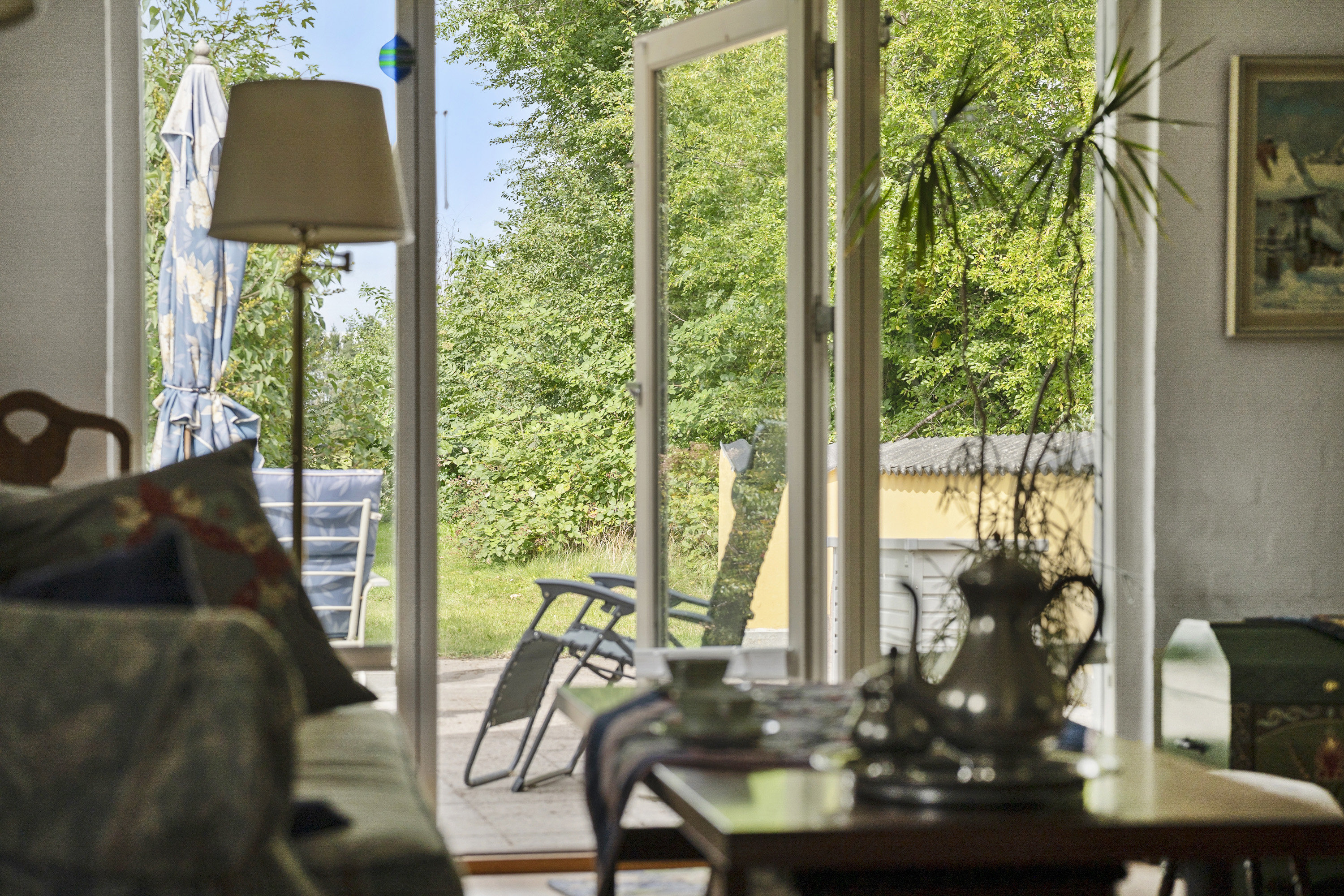 Fremhævet stue billede i fuldskærmstilstand. Billede af Blegindvej 77B, Blegind, 8362 Hørning