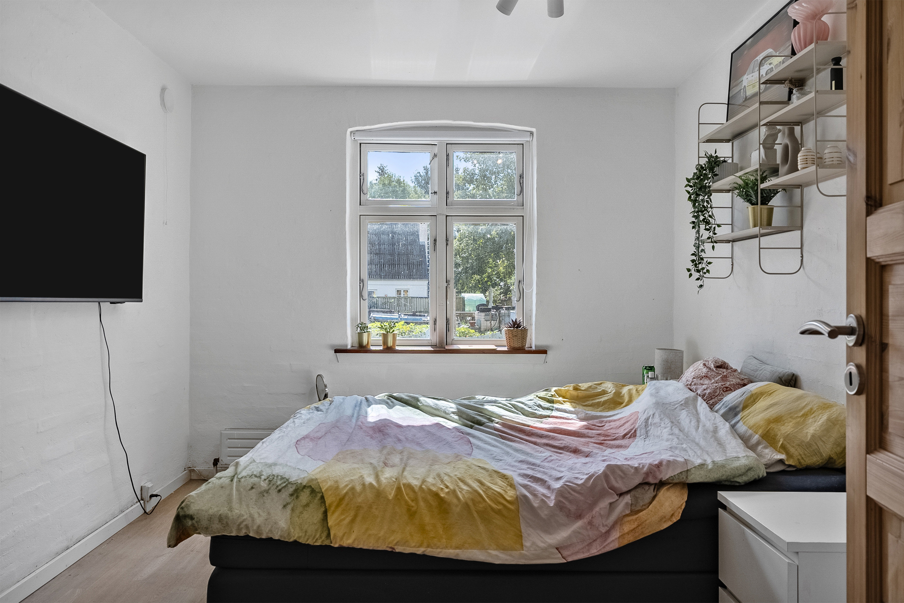 Fremhævet soveværelse billede i fuldskærmstilstand. Billede af Blegindvej 77B, Blegind, 8362 Hørning