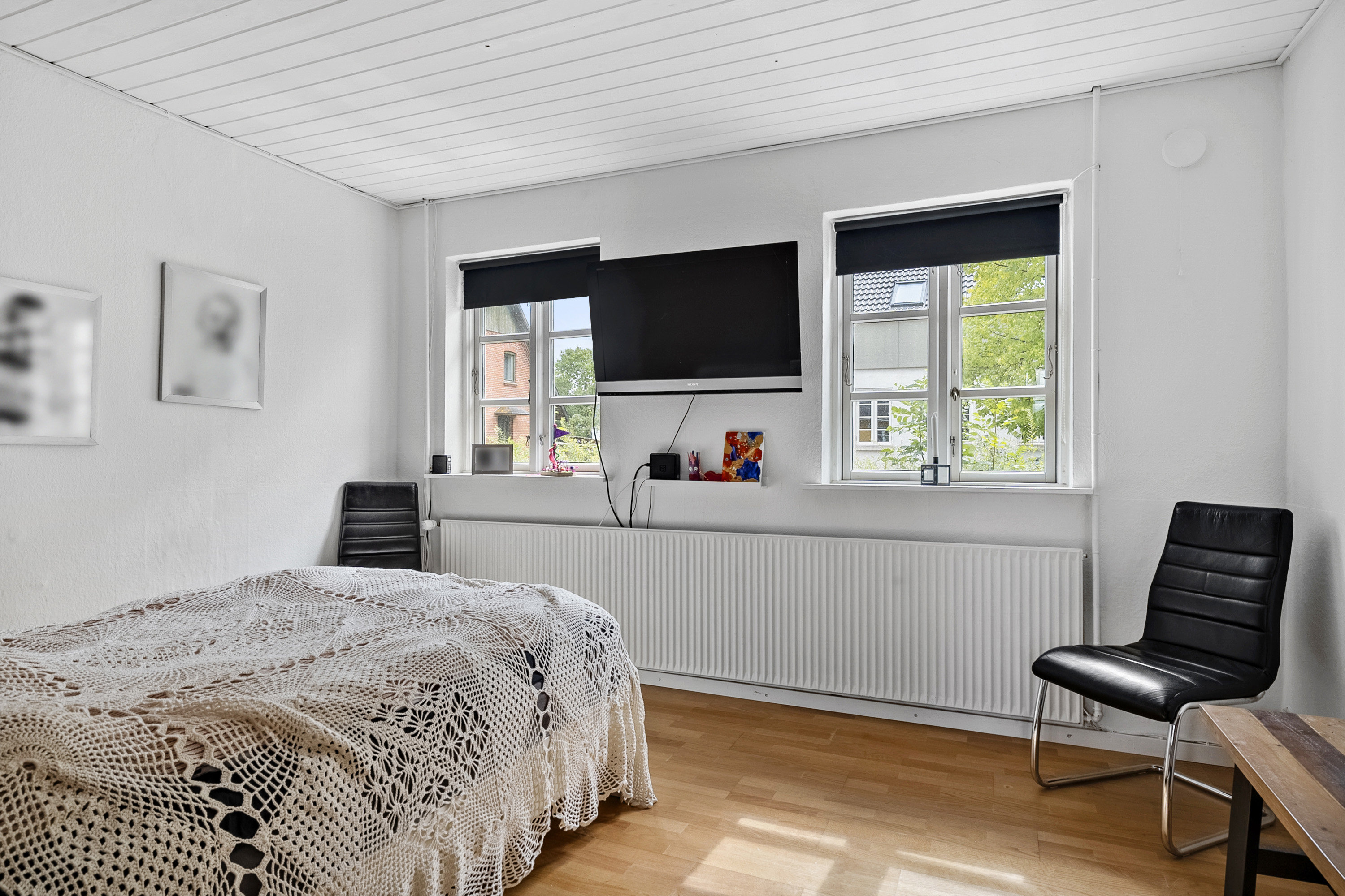 Fremhævet soveværelse billede i fuldskærmstilstand. Billede af Blegindvej 77B, Blegind, 8362 Hørning