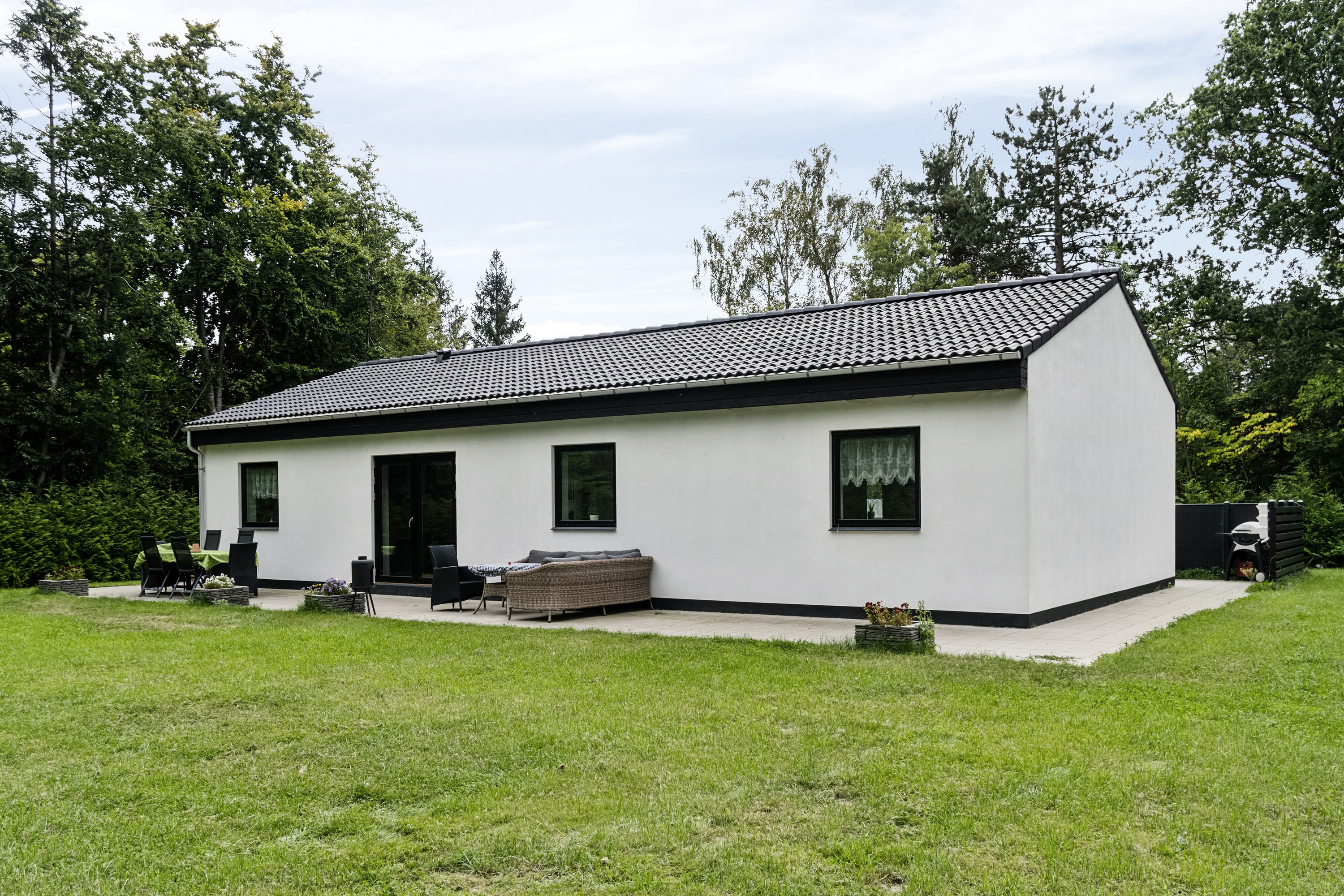 Miniaturebillede 1: set fra haven. Billede af Næsdal 14, Lammefjorden, 4550 Asnæs