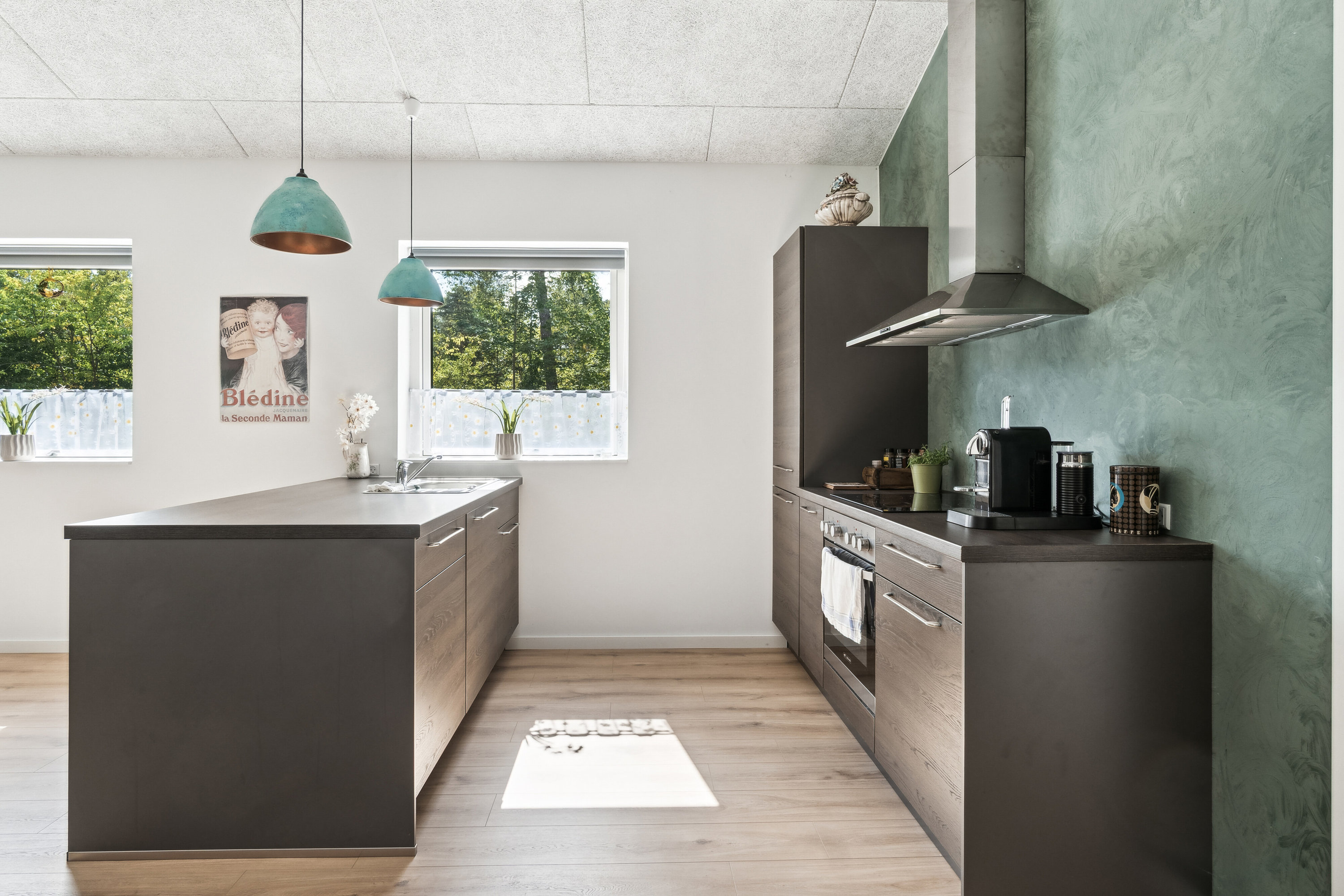 Fremhævet køkken billede i fuldskærmstilstand. Billede af Næsdal 14, Lammefjorden, 4550 Asnæs