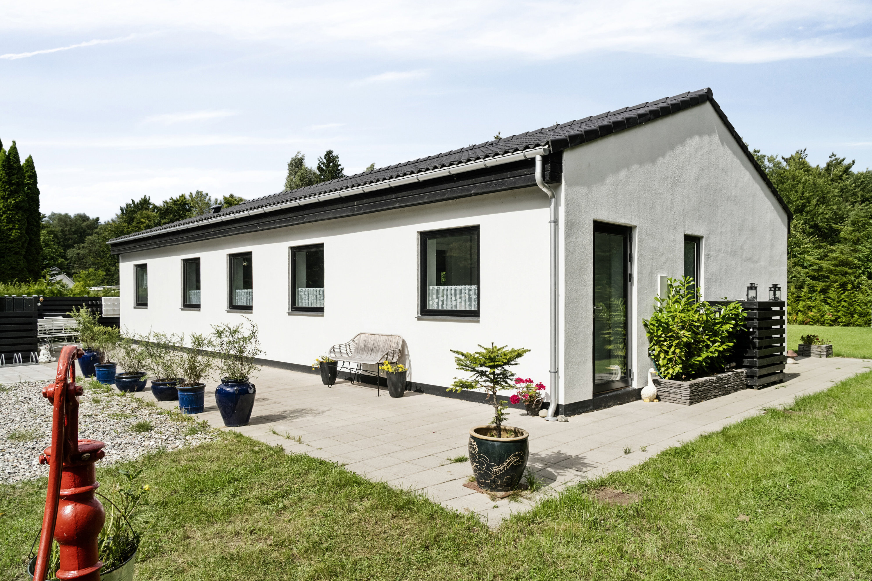 Fremhævet set fra haven billede i fuldskærmstilstand. Billede af Næsdal 14, Lammefjorden, 4550 Asnæs