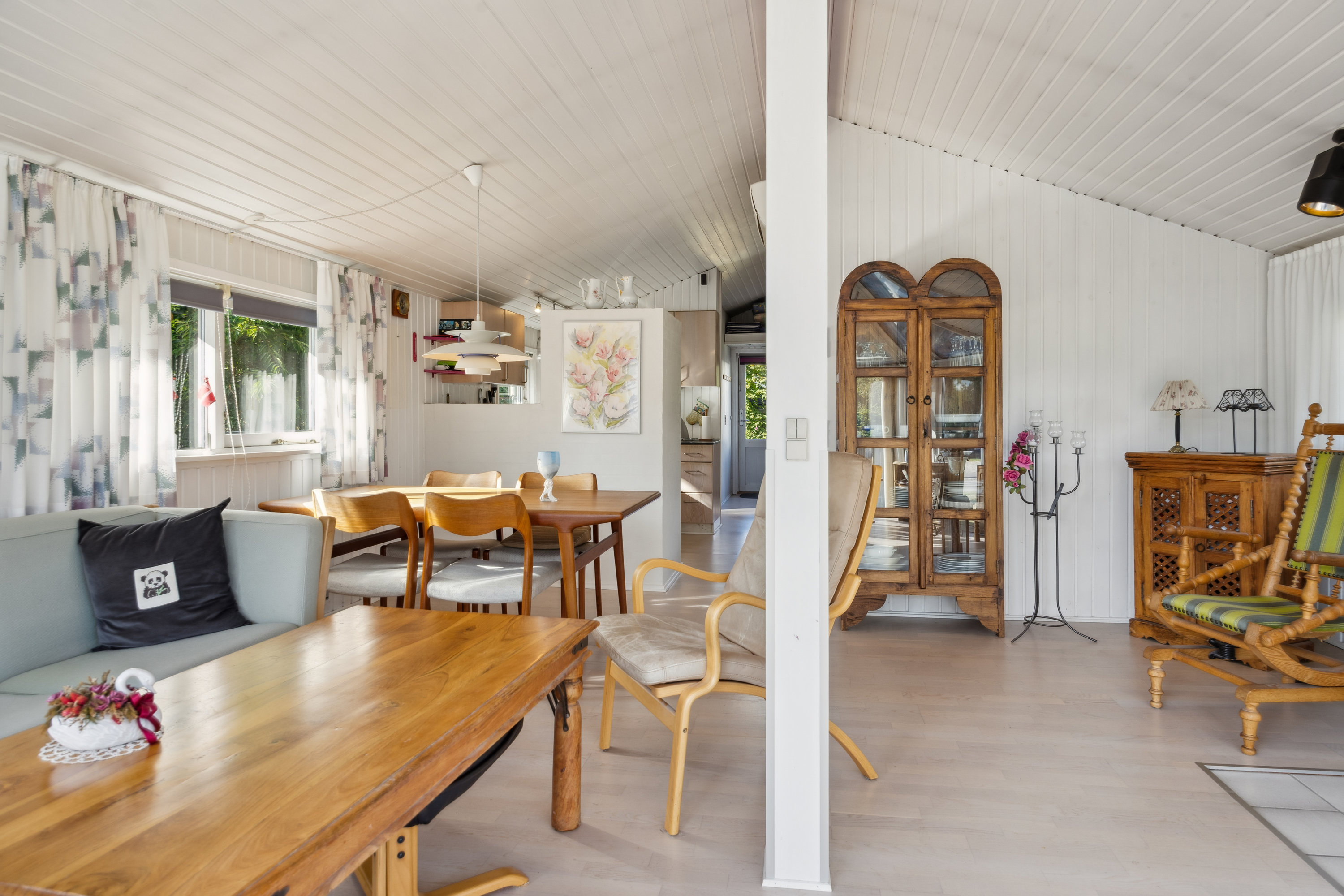 Fremhævet stue billede i fuldskærmstilstand. Billede af Bisnapvej 67, Bisnap, 9370 Hals