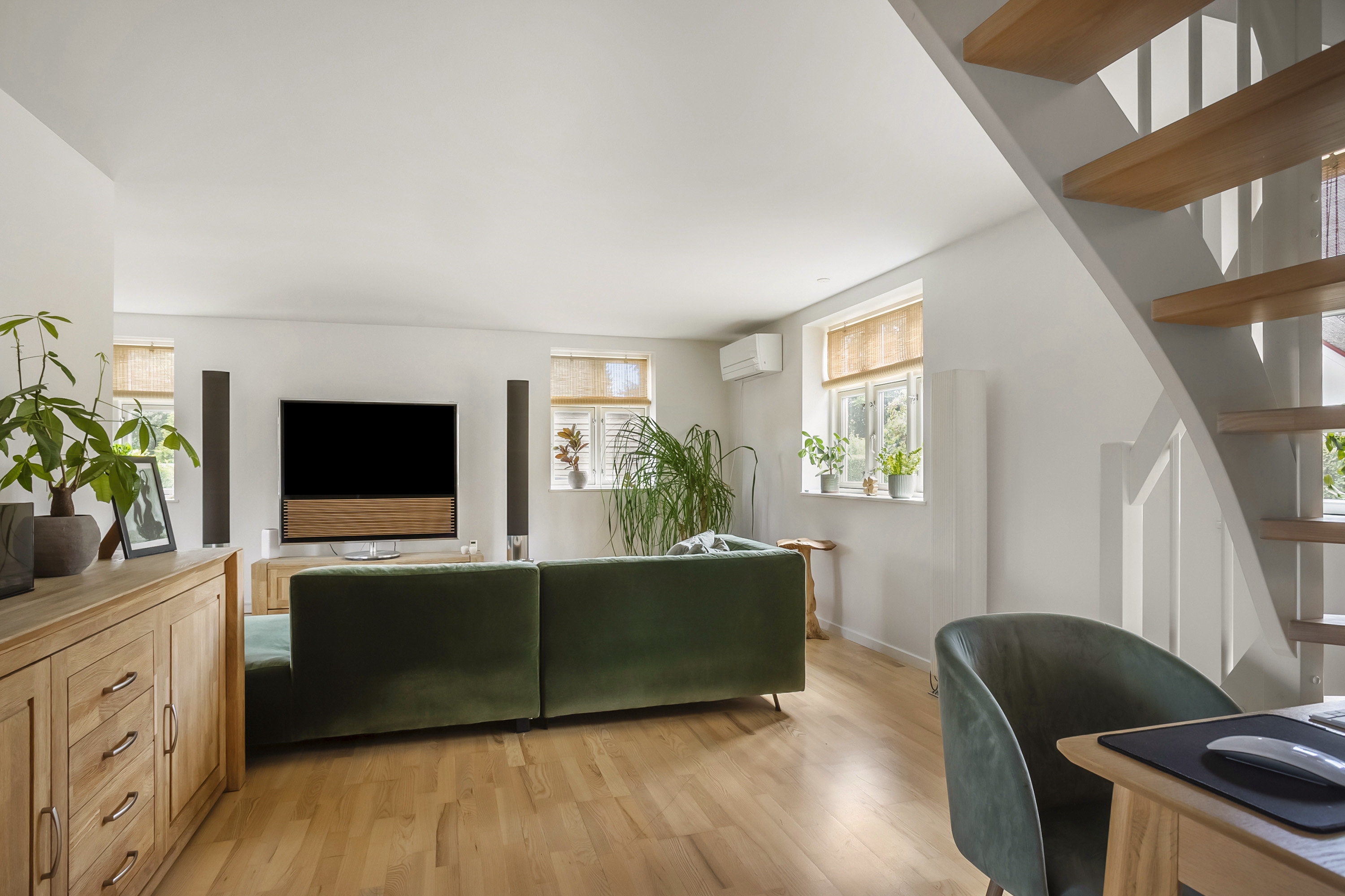 Fremhævet stue billede i fuldskærmstilstand. Billede af Andstvej 2, 6621 Gesten