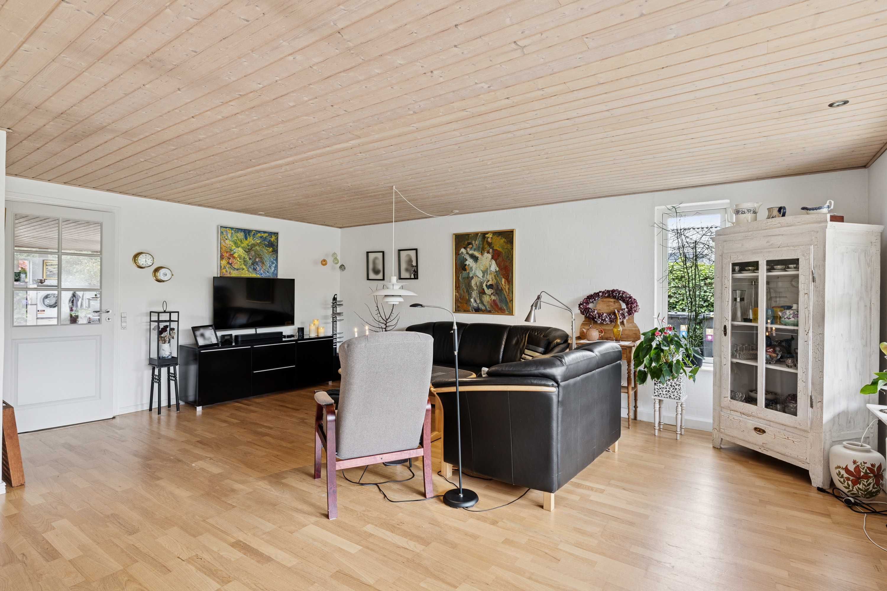 Fremhævet stue billede i fuldskærmstilstand. Billede af Egevænget 19, 7850 Stoholm Jyll