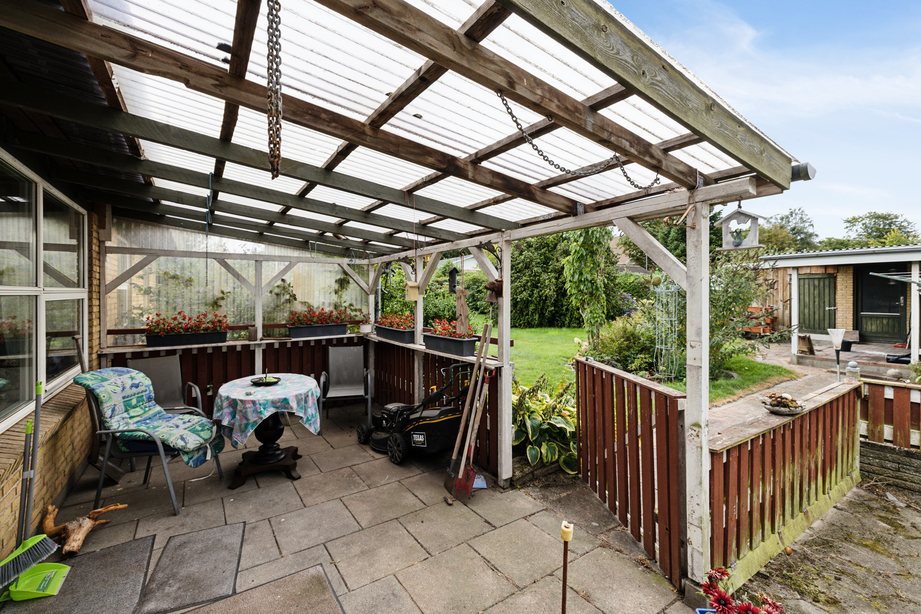 Fremhævet terrasse billede i fuldskærmstilstand. Billede af Bellisvej 41, 7850 Stoholm Jyll