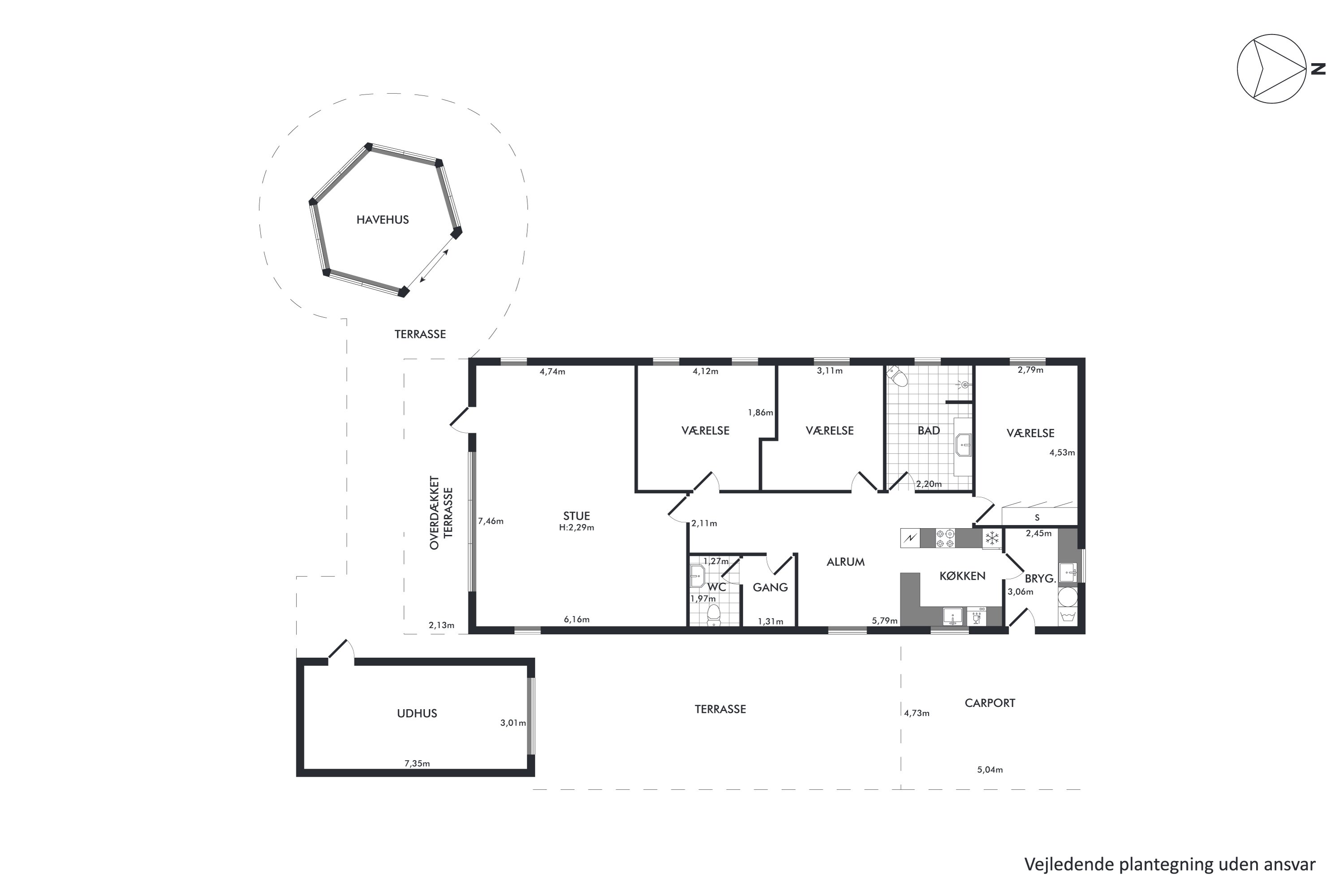 Plantegninger billede af Egevænget 19, 7850 Stoholm Jyll
