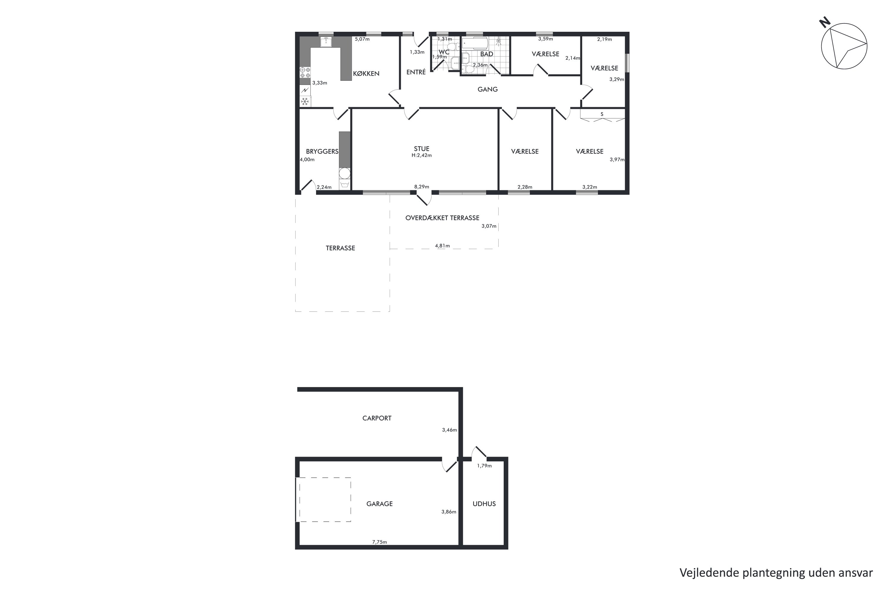 Plantegninger billede af Bellisvej 41, 7850 Stoholm Jyll