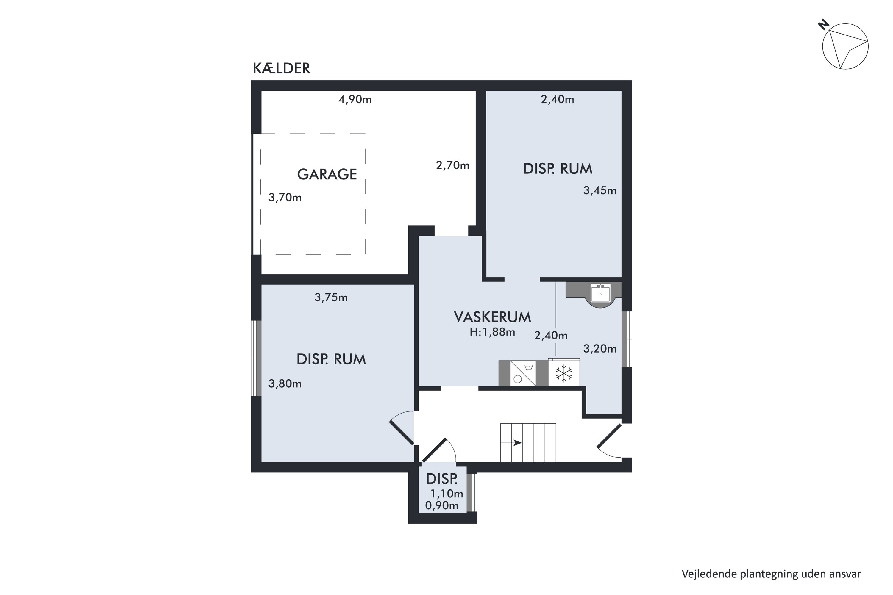 Plantegninger billede af Stjernevej 44, 8930 Randers NØ