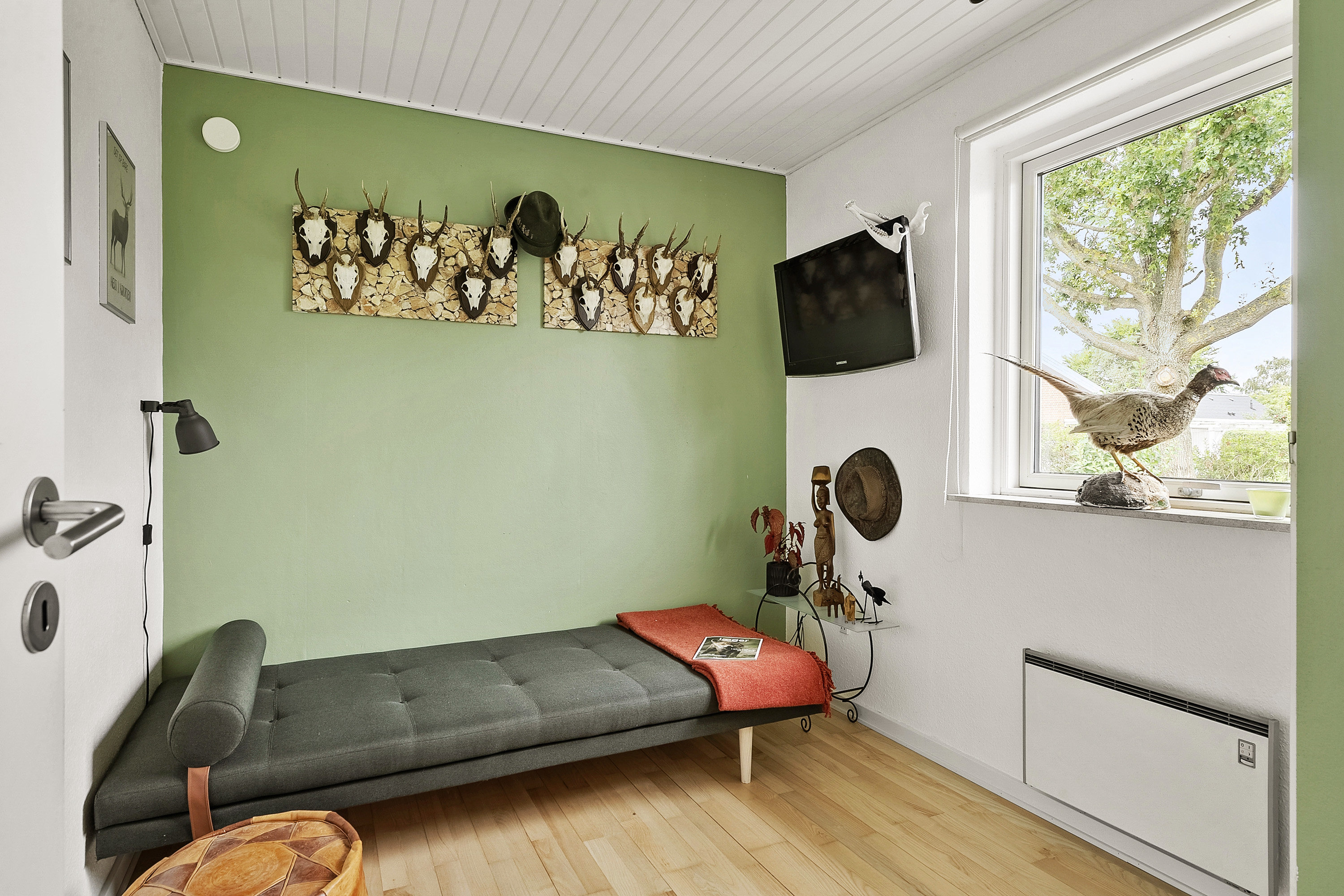 Fremhævet soveværelse billede i fuldskærmstilstand. Billede af Gl Krovej 25A, Norsminde, 8300 Odder