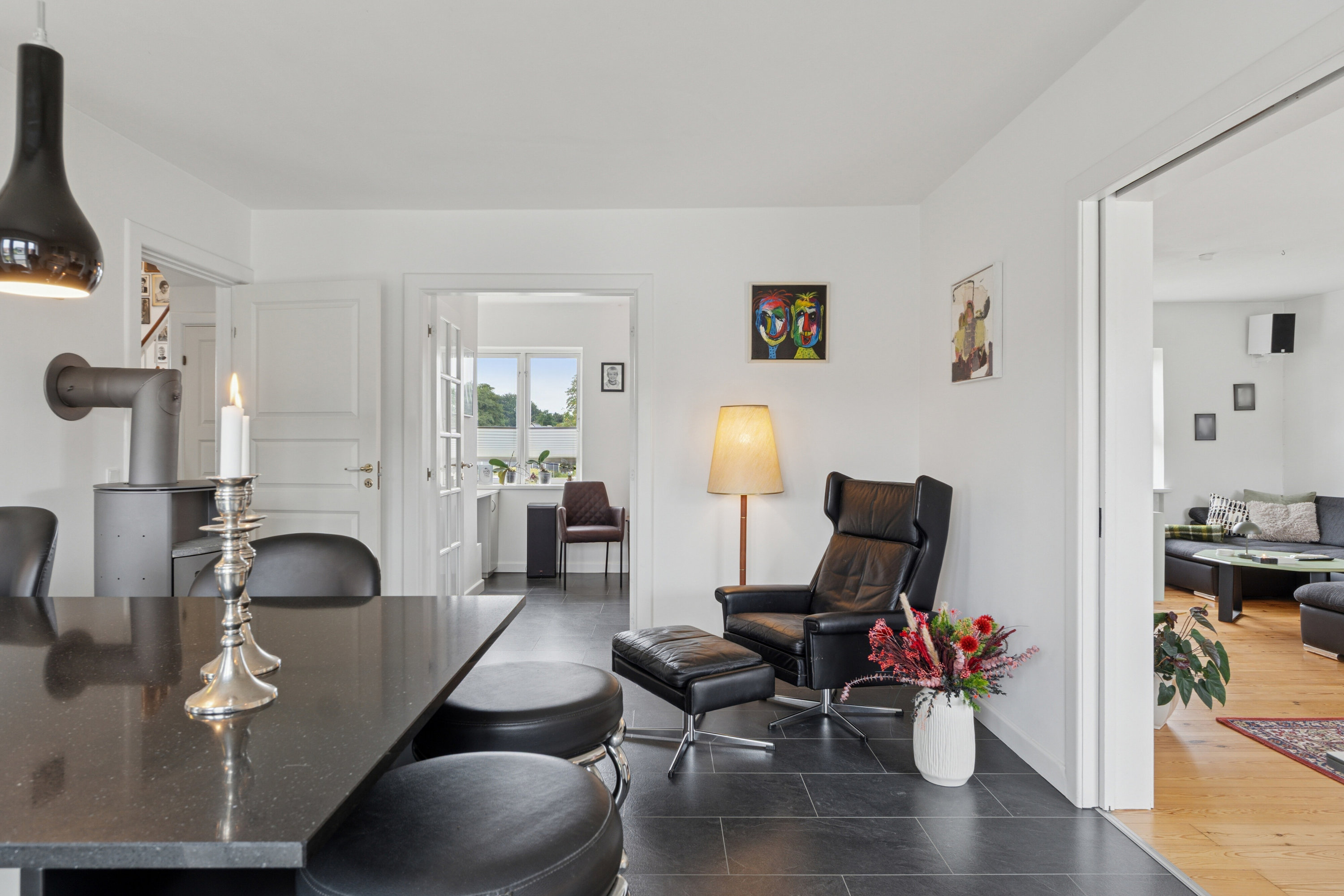 Fremhævet spisestue billede i fuldskærmstilstand. Billede af Vestergade 25, 5492 Vissenbjerg