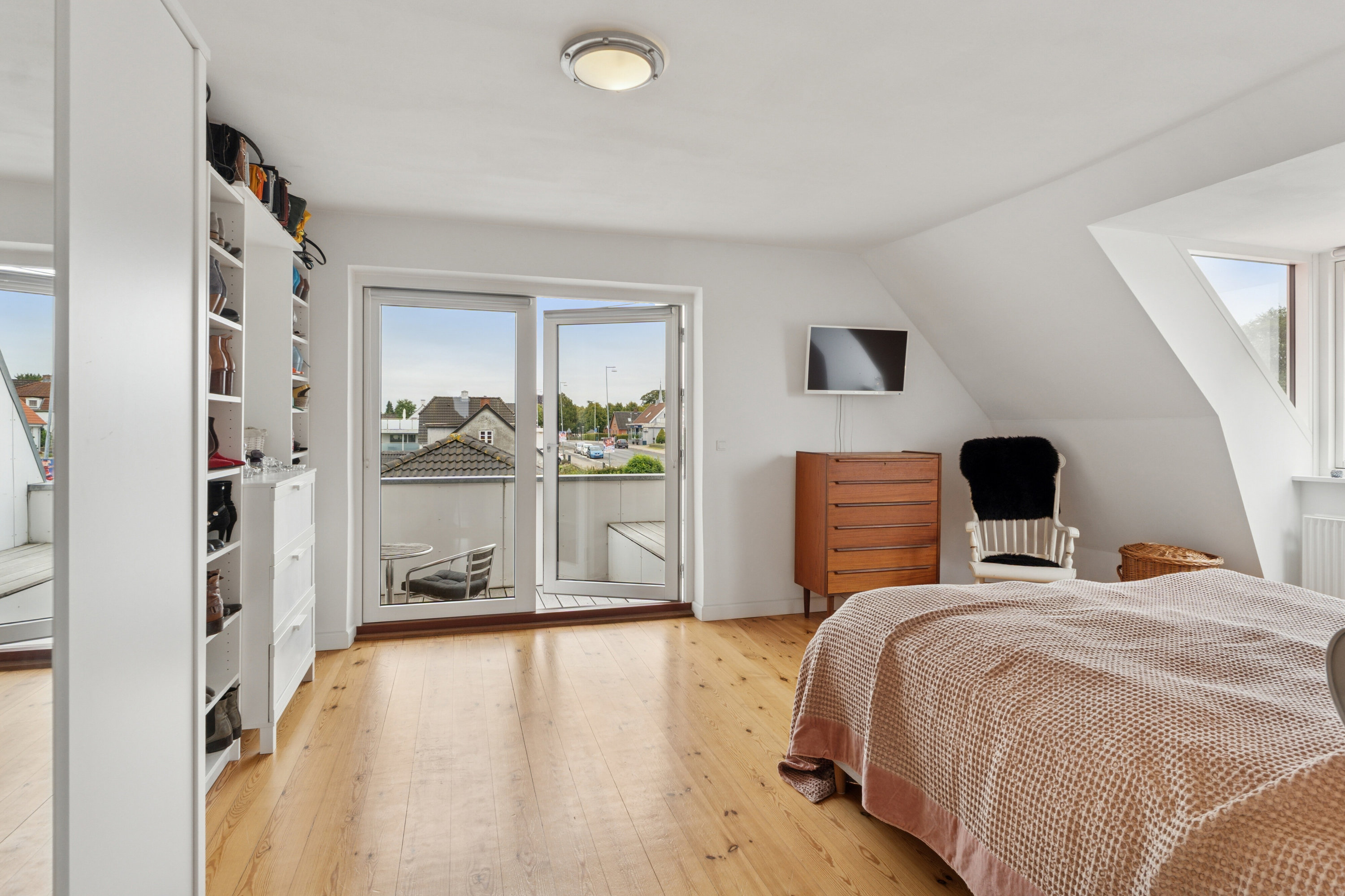 Fremhævet soveværelse billede i fuldskærmstilstand. Billede af Vestergade 25, 5492 Vissenbjerg