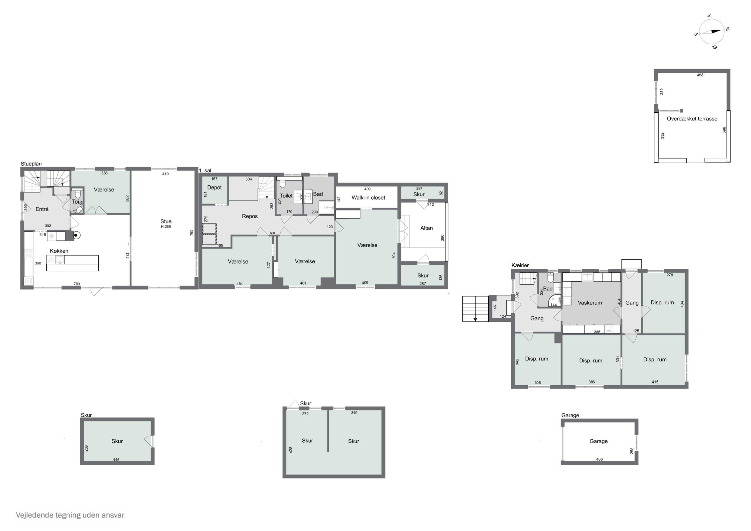 Plantegninger billede af Vestergade 25, 5492 Vissenbjerg