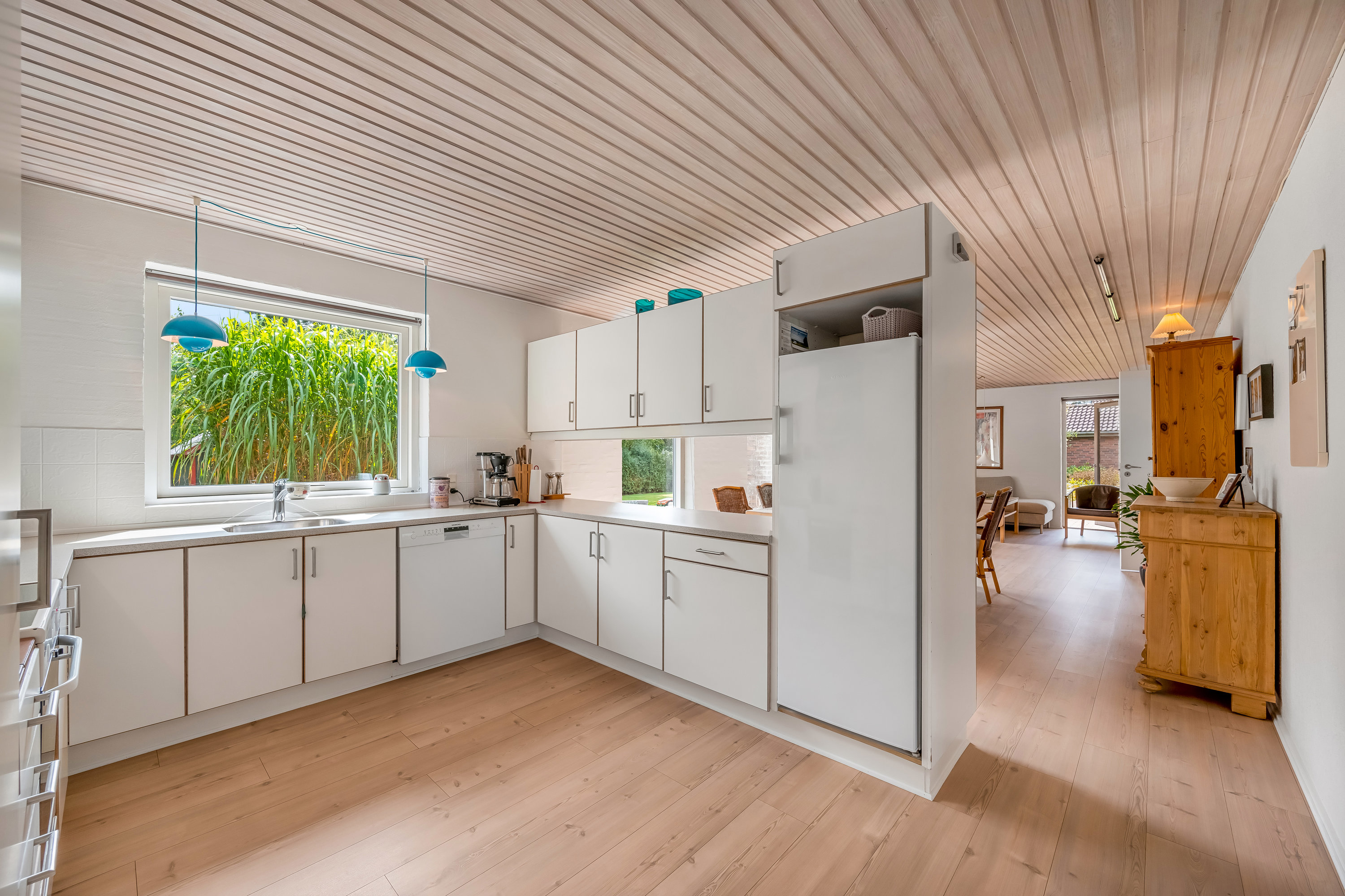 Fremhævet køkken  billede i fuldskærmstilstand. Billede af Åbrinken 14, 6900 Skjern