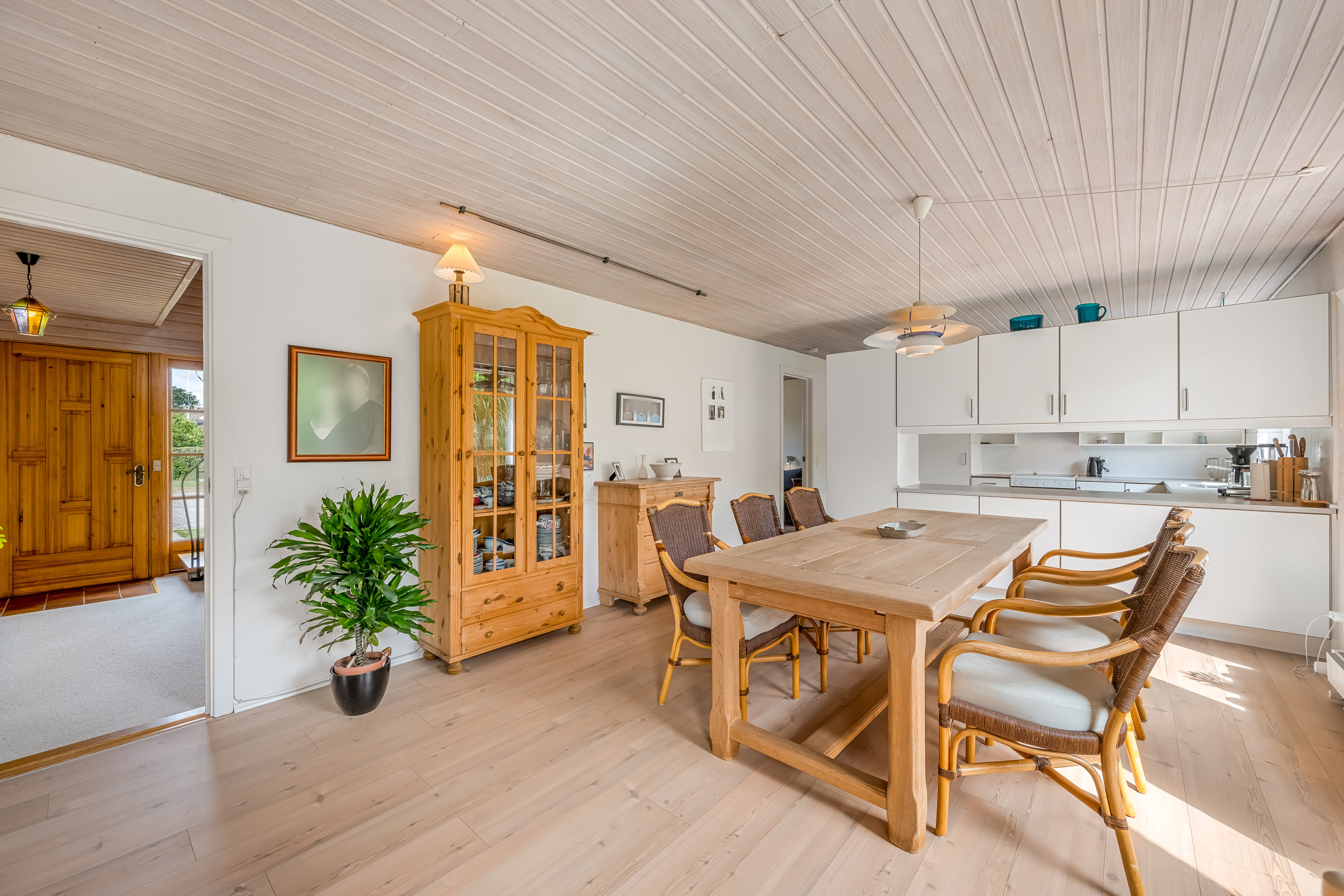 Fremhævet køkken alrum  billede i fuldskærmstilstand. Billede af Åbrinken 14, 6900 Skjern