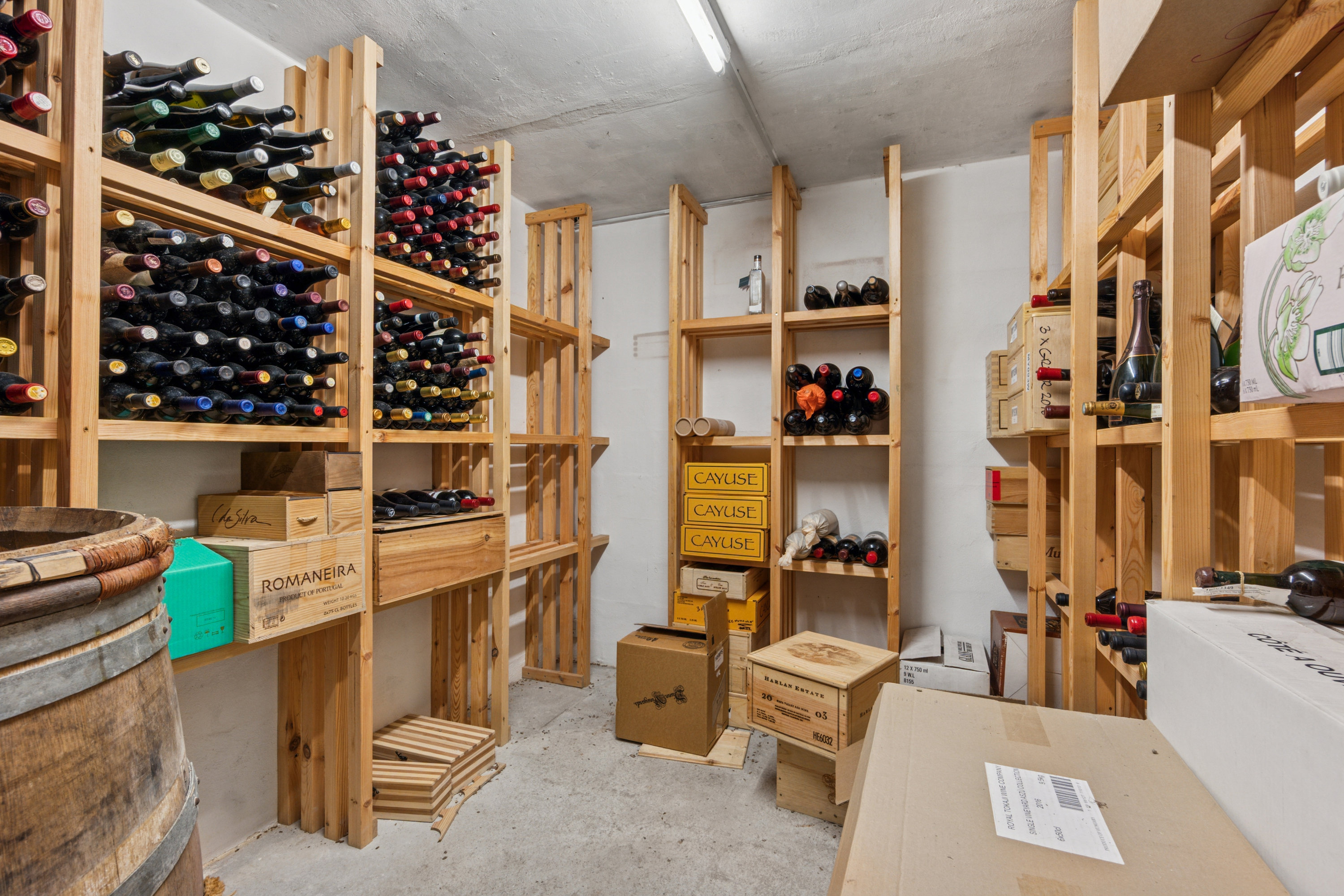 Fremhævet vinkælder billede i fuldskærmstilstand. Billede af Gyvelvænget 2, 7730 Hanstholm