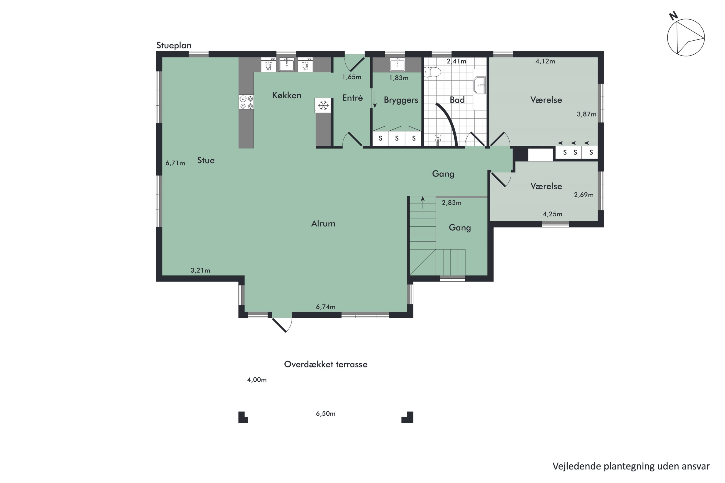 Plantegninger billede af Gl Skolevej 8, Valsgård, 9500 Hobro