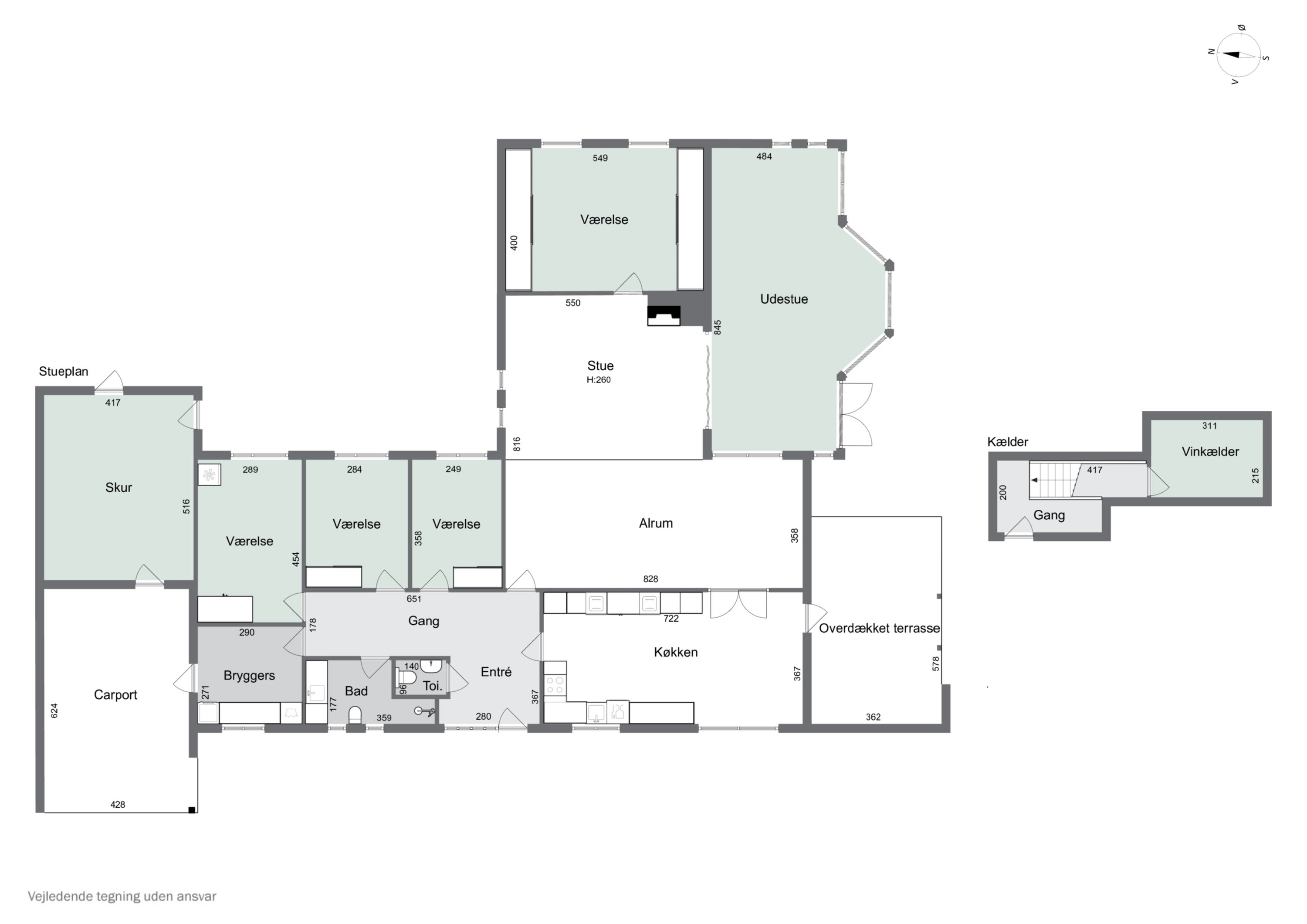 Plantegninger billede af Gyvelvænget 2, 7730 Hanstholm