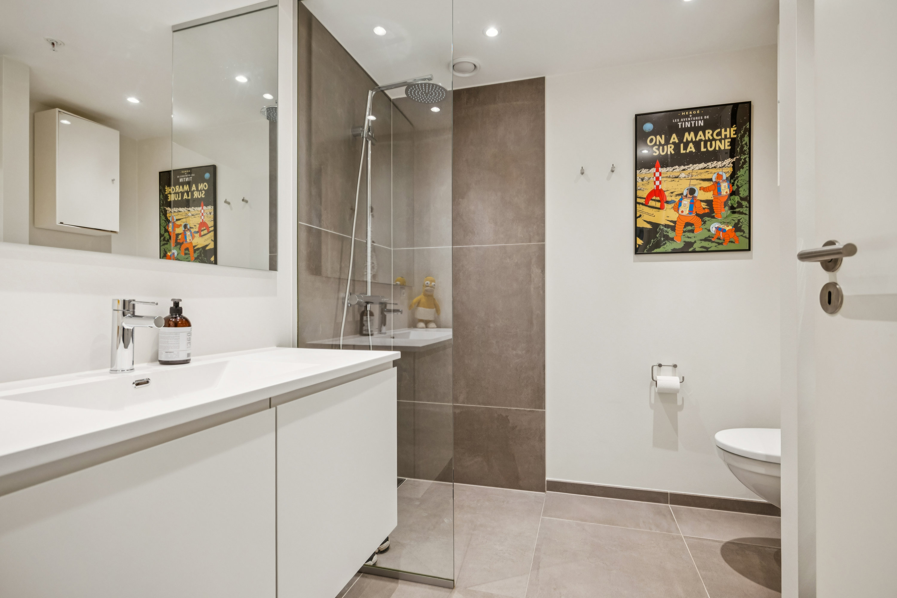 Fremhævet badeværelse billede i fuldskærmstilstand. Billede af Julius Posselts Vej 3A, 15. 2., 9400 Nørresundby