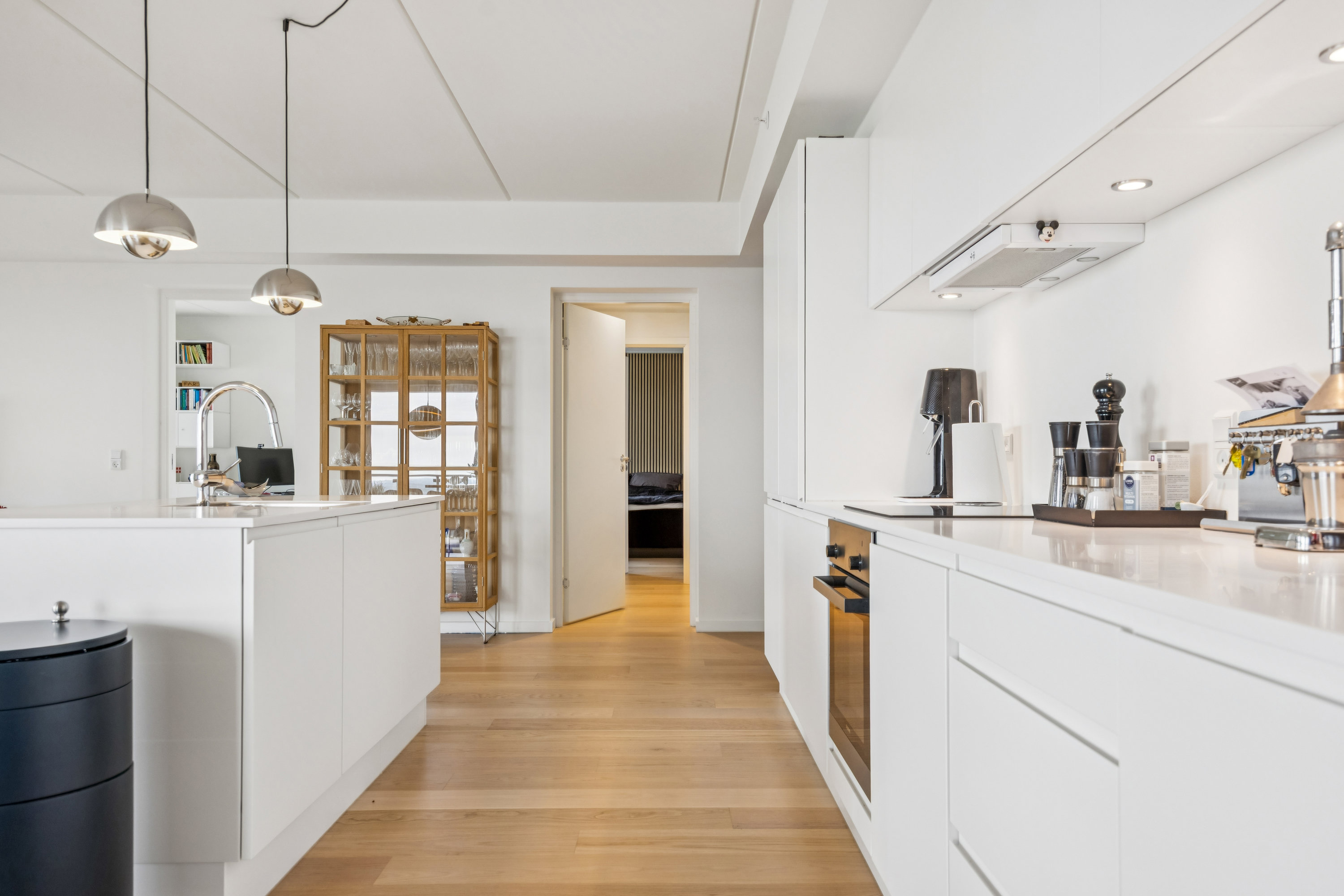 Fremhævet køkken billede i fuldskærmstilstand. Billede af Julius Posselts Vej 3A, 15. 2., 9400 Nørresundby