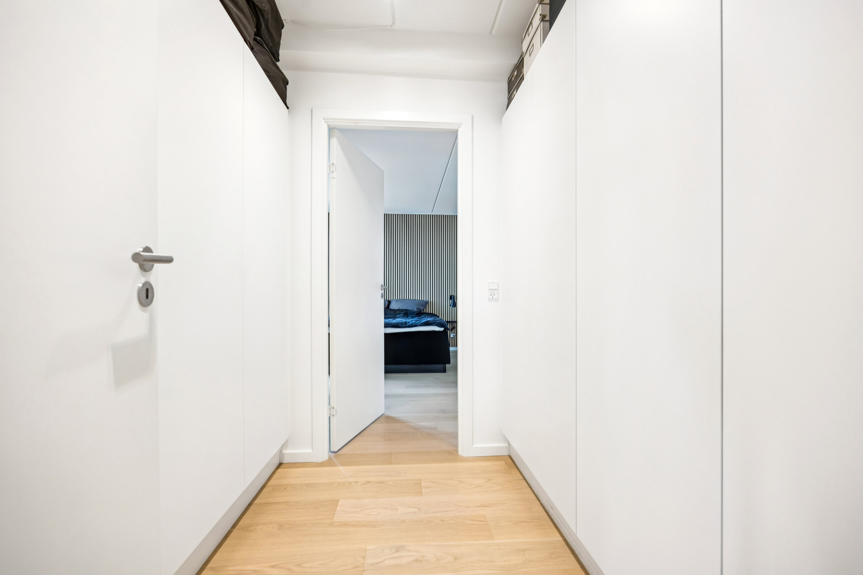 Fremhævet gang billede i fuldskærmstilstand. Billede af Julius Posselts Vej 3A, 15. 2., 9400 Nørresundby