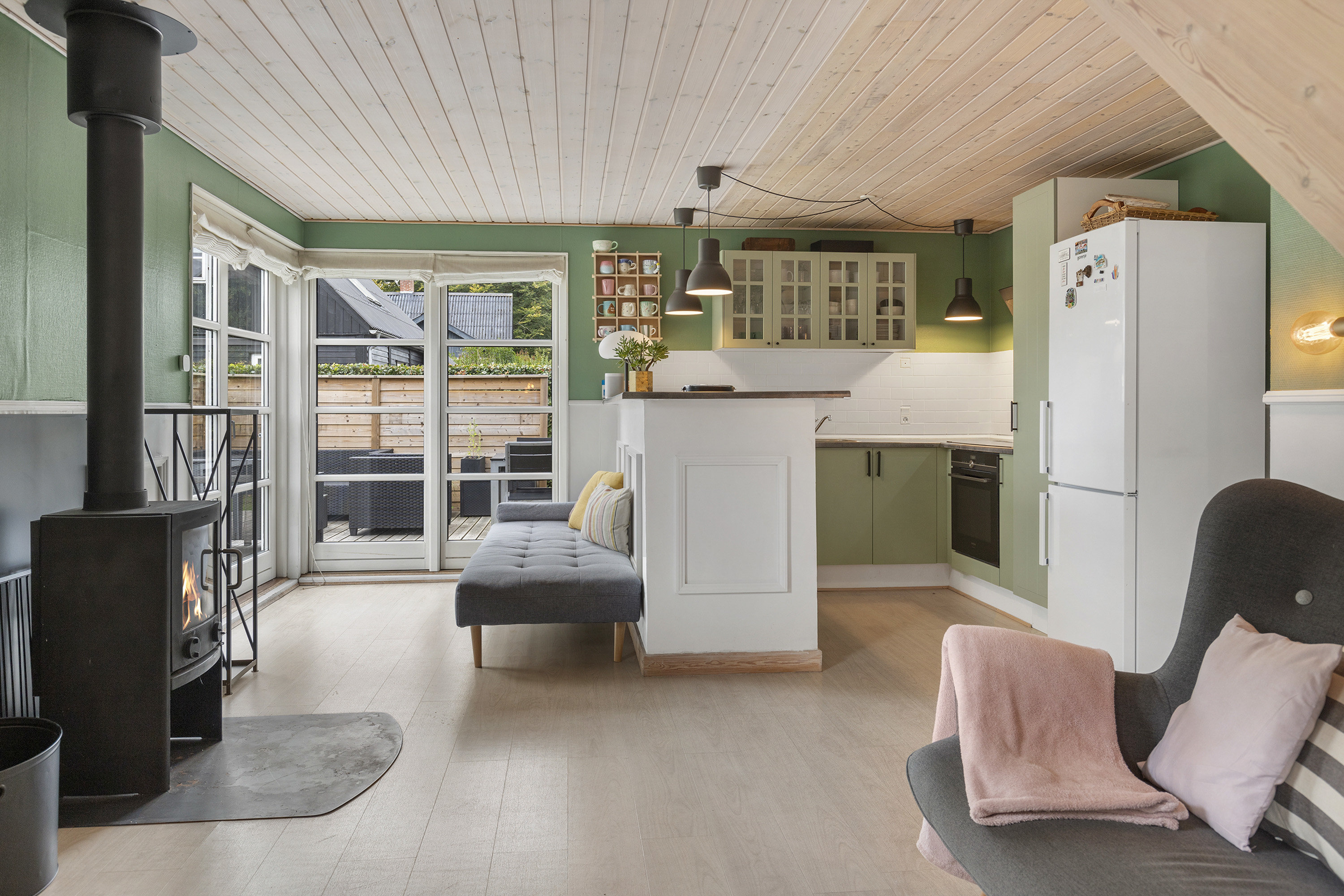 Fremhævet køkken alrum billede i fuldskærmstilstand. Billede af Golfparken 2, Gatten, 9640 Farsø