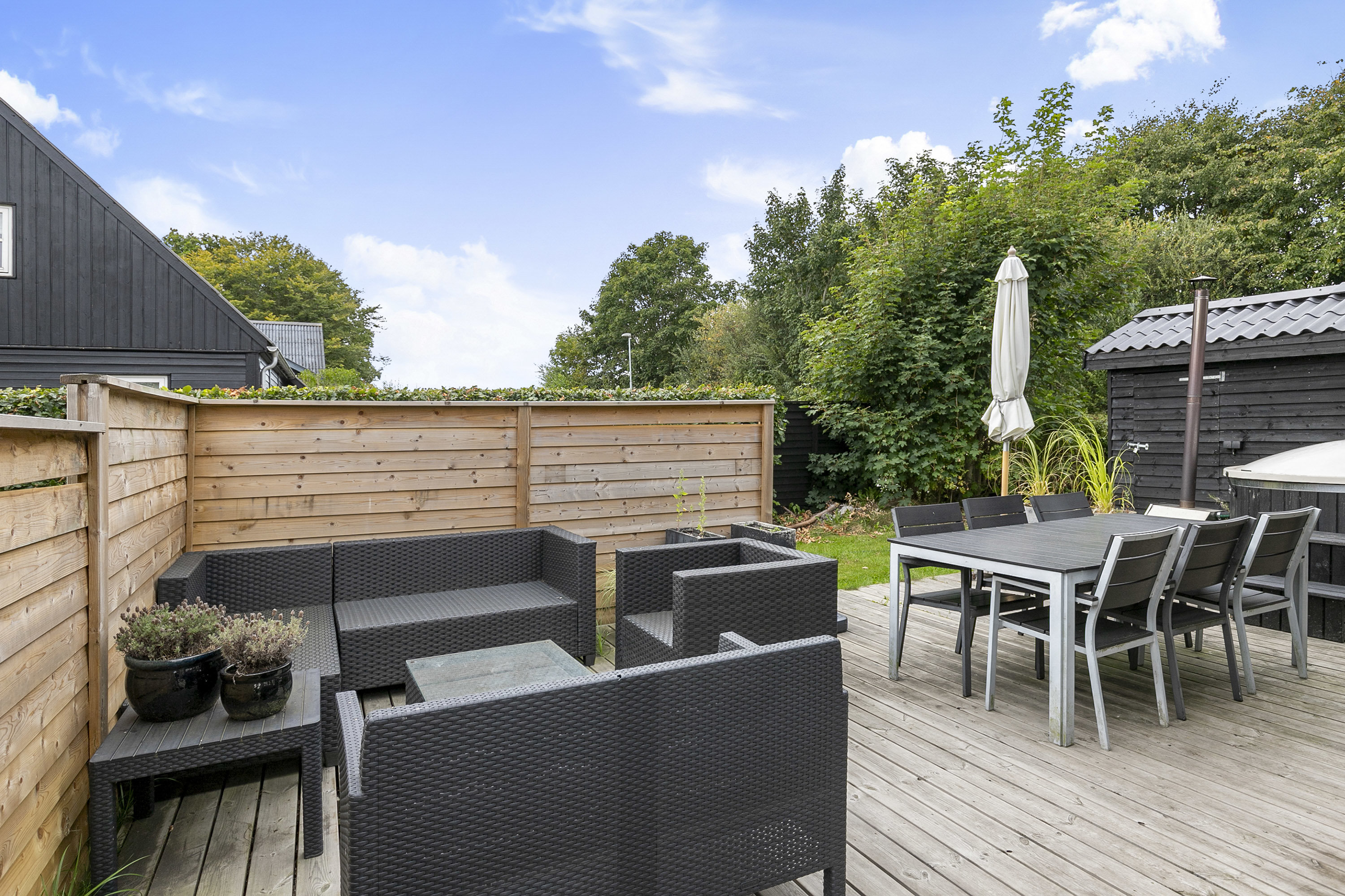 Fremhævet terrasse billede i fuldskærmstilstand. Billede af Golfparken 2, Gatten, 9640 Farsø