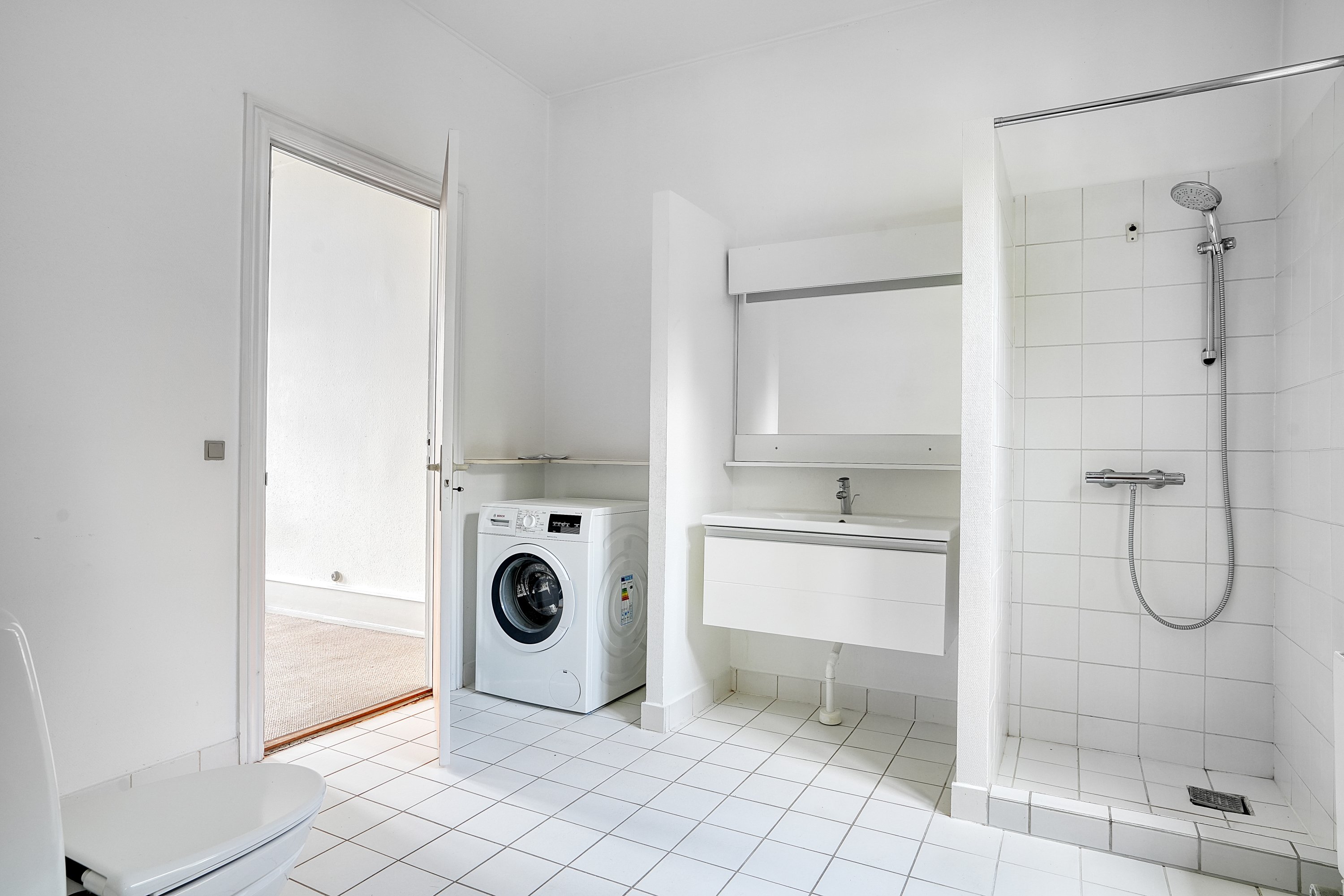 Fremhævet badeværelse billede i fuldskærmstilstand. Billede af Hornebyvej 10A, 3100 Hornbæk