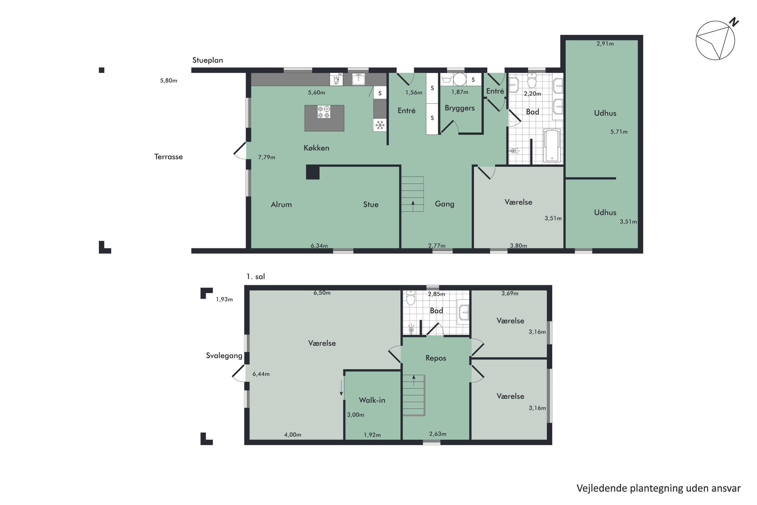 Plantegninger billede af Døstrupvej 44, Hørby, 9500 Hobro
