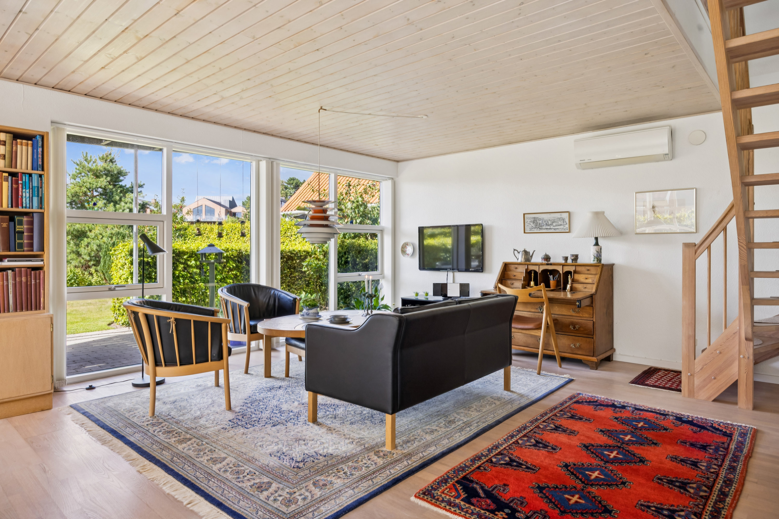 Fremhævet stue billede i fuldskærmstilstand. Billede af Strandparken 21, Vibæk Strand, 8400 Ebeltoft