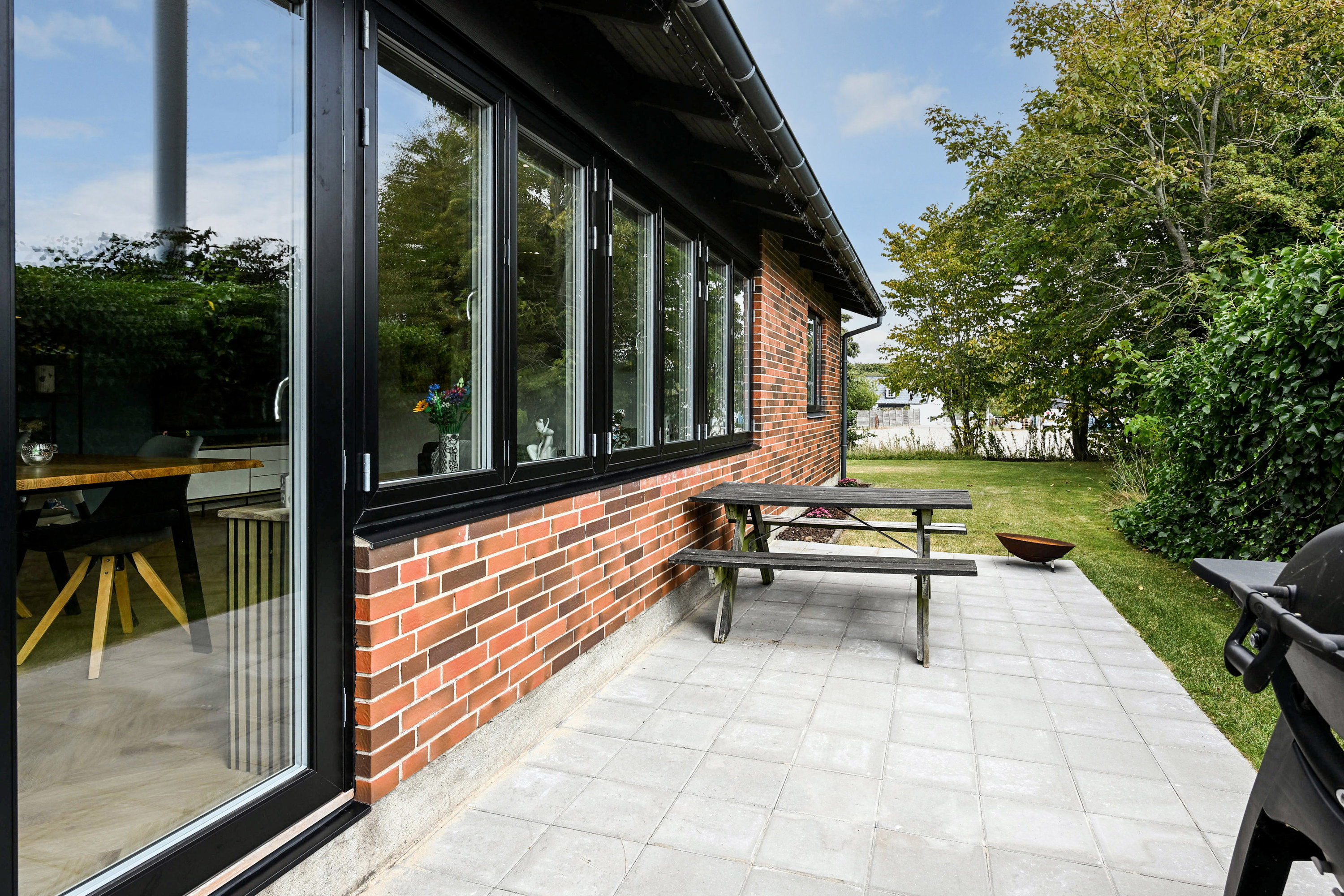 Fremhævet terrasse billede i fuldskærmstilstand. Billede af Thagårdvej 4, Humlum, 7600 Struer