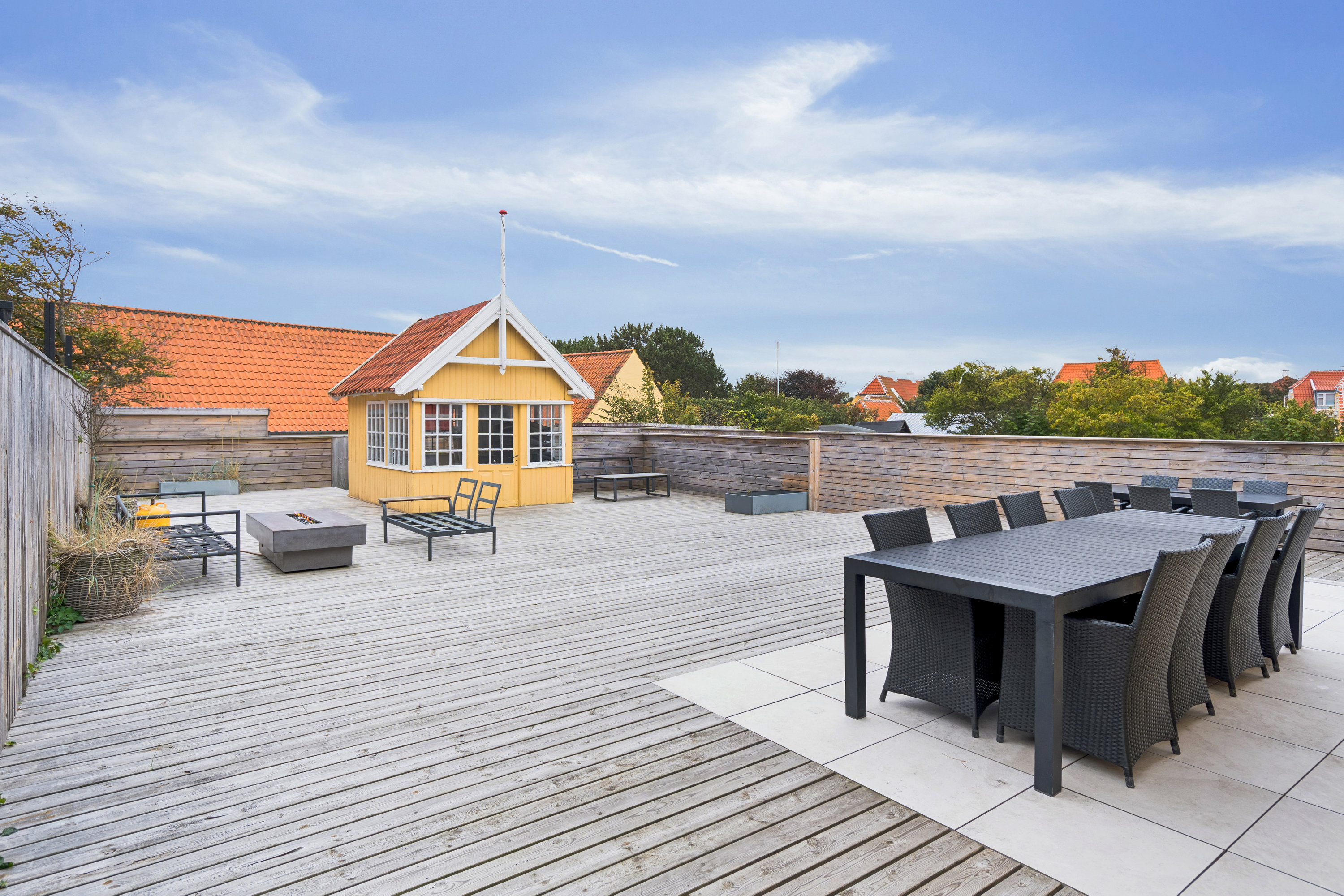 Fremhævet terrasse billede i fuldskærmstilstand. Billede af Kong Eriks Vej 7A, 9990 Skagen